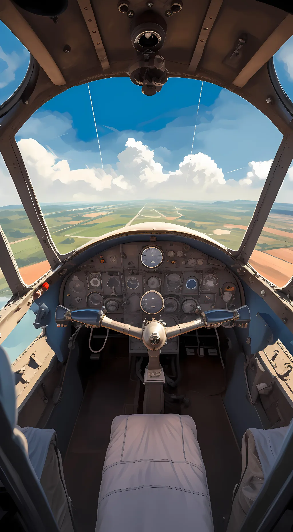 ai character: B-17 background