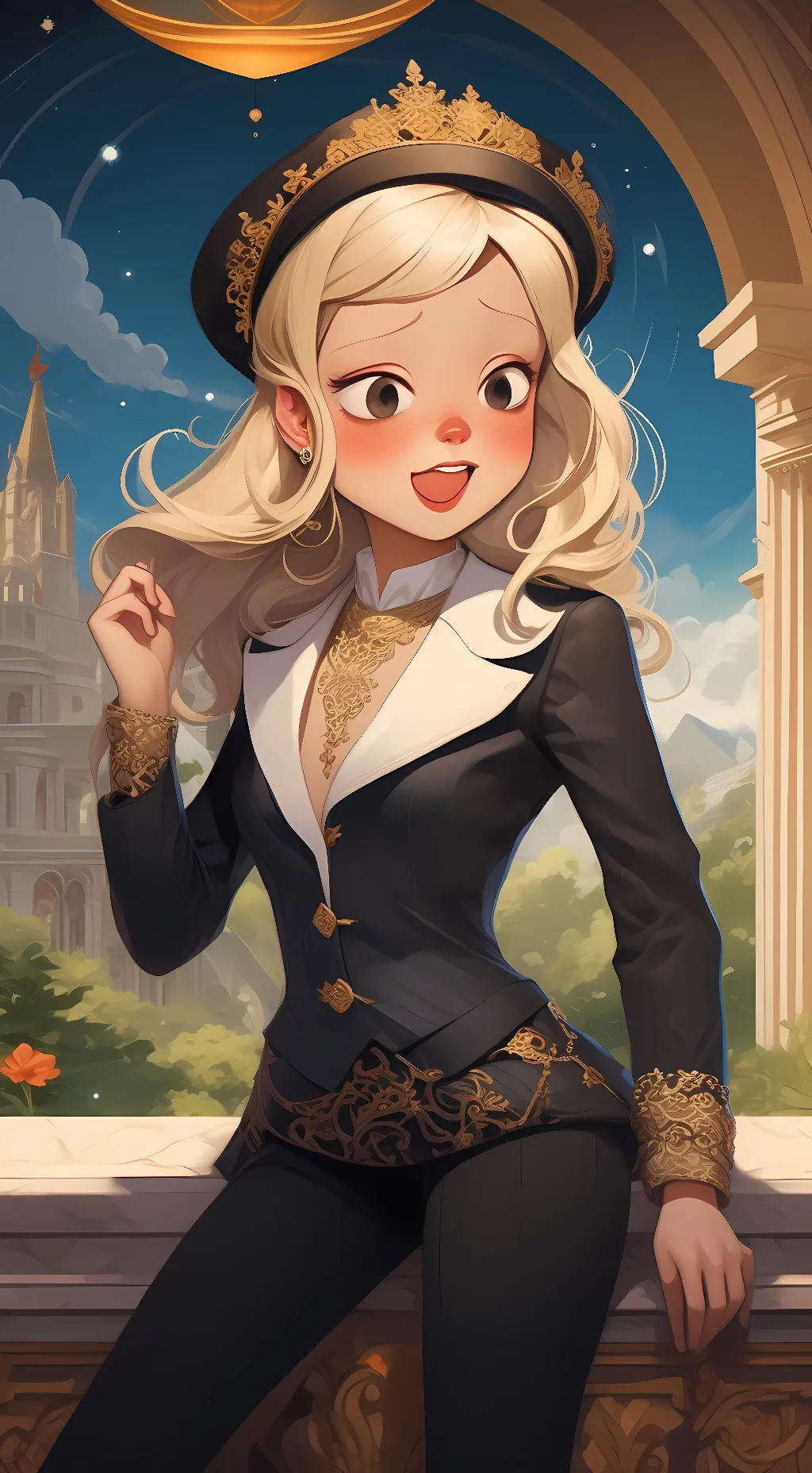 ai character: Noelle background