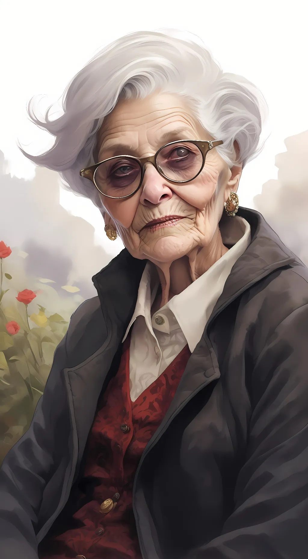 ai character: Olivia Mayfield background