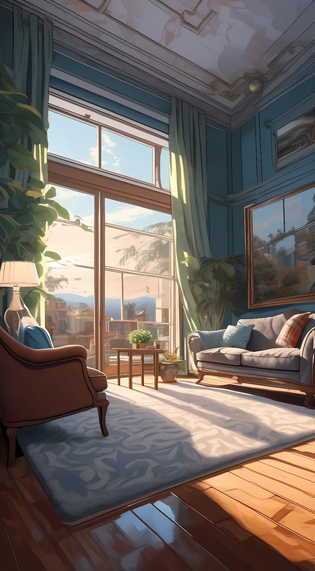 ai character:     House background