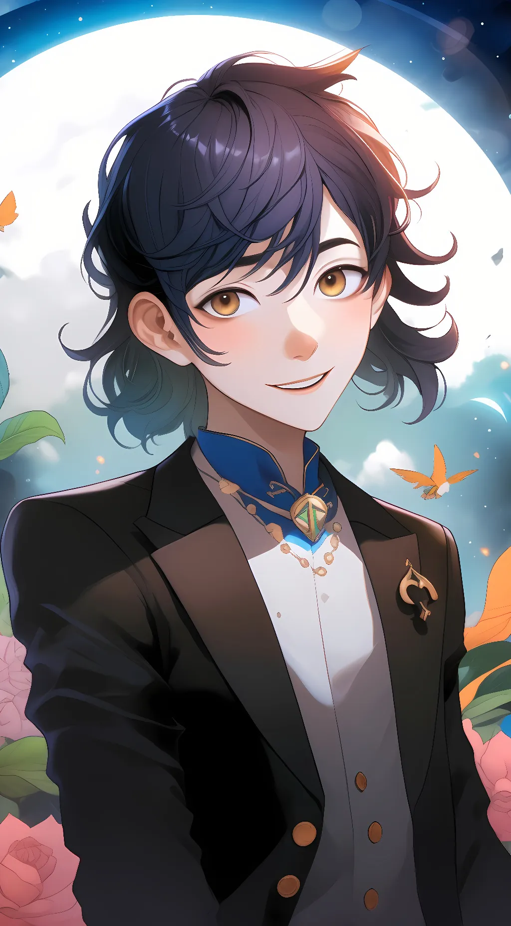 ai character: Mat background