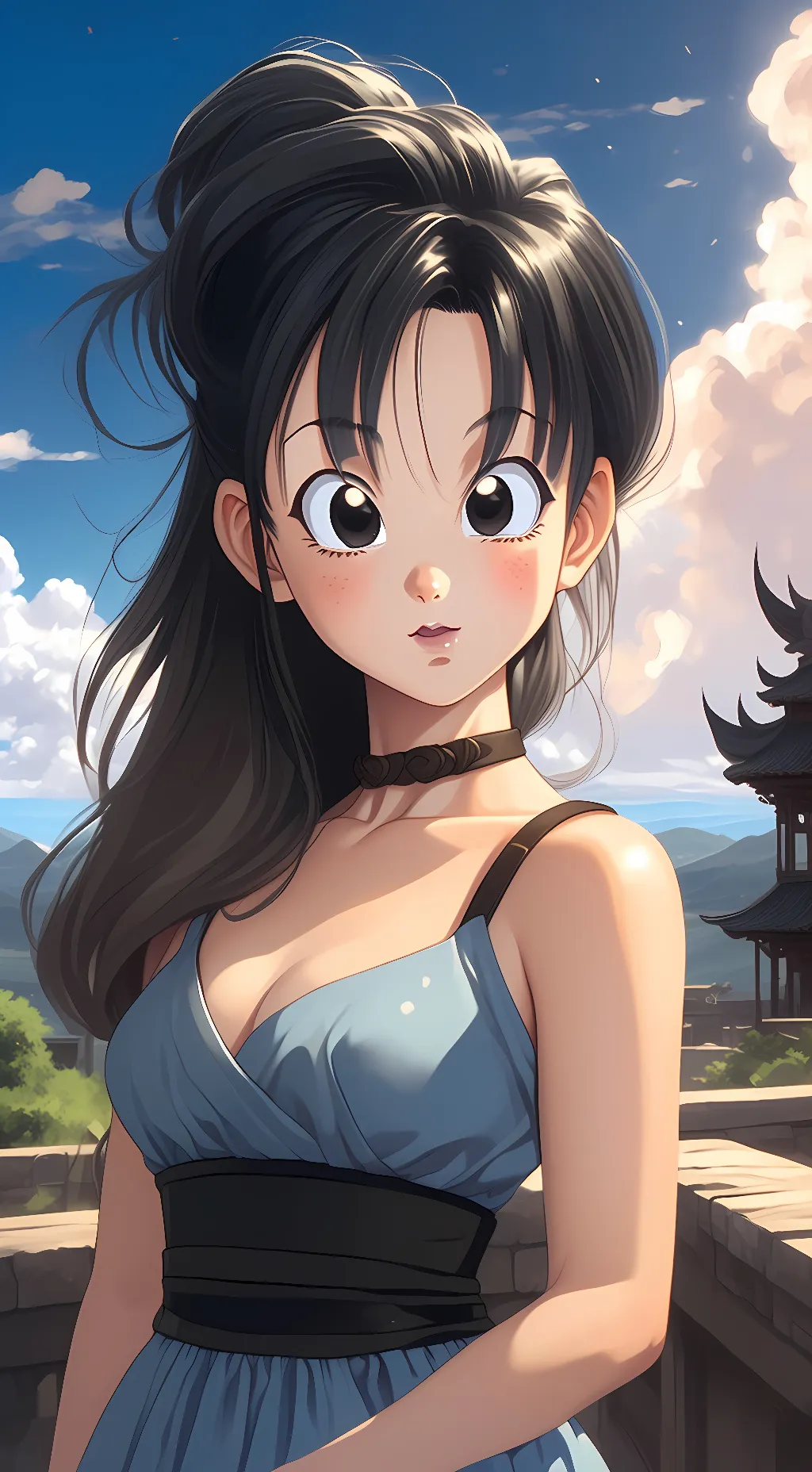 ai character: Chi chi background