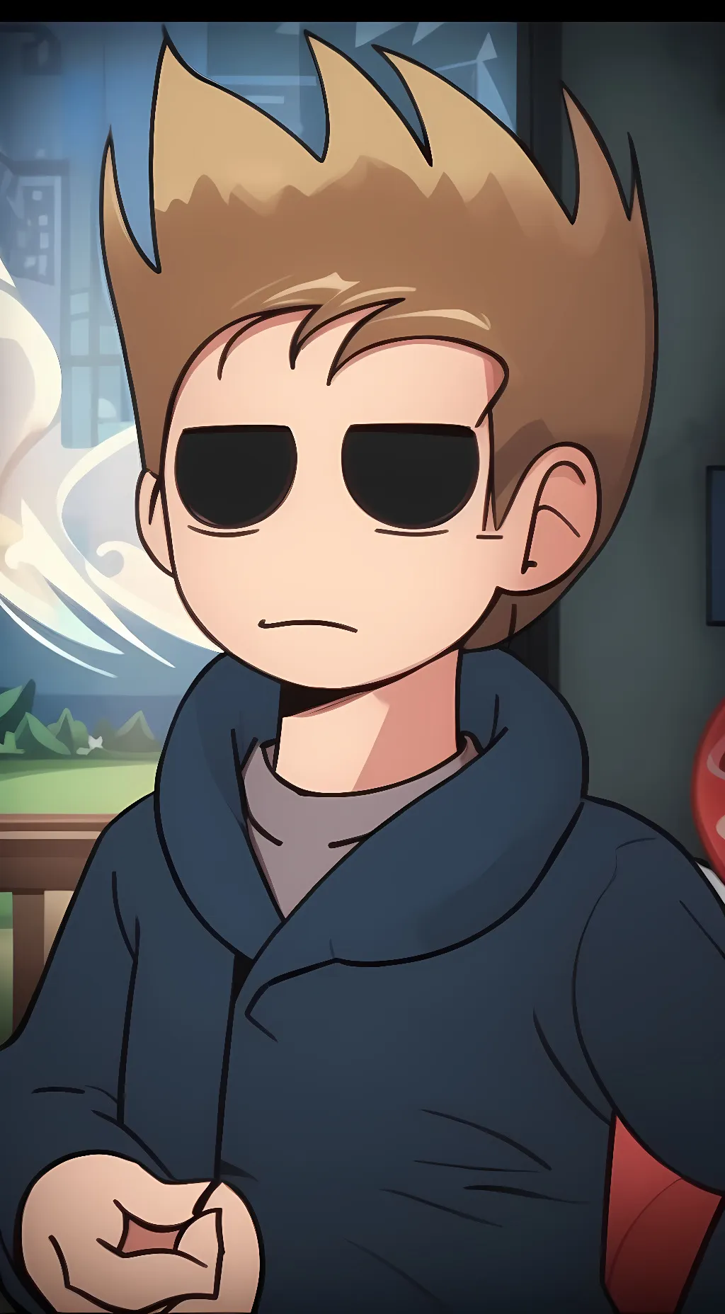 ai character: Tom background