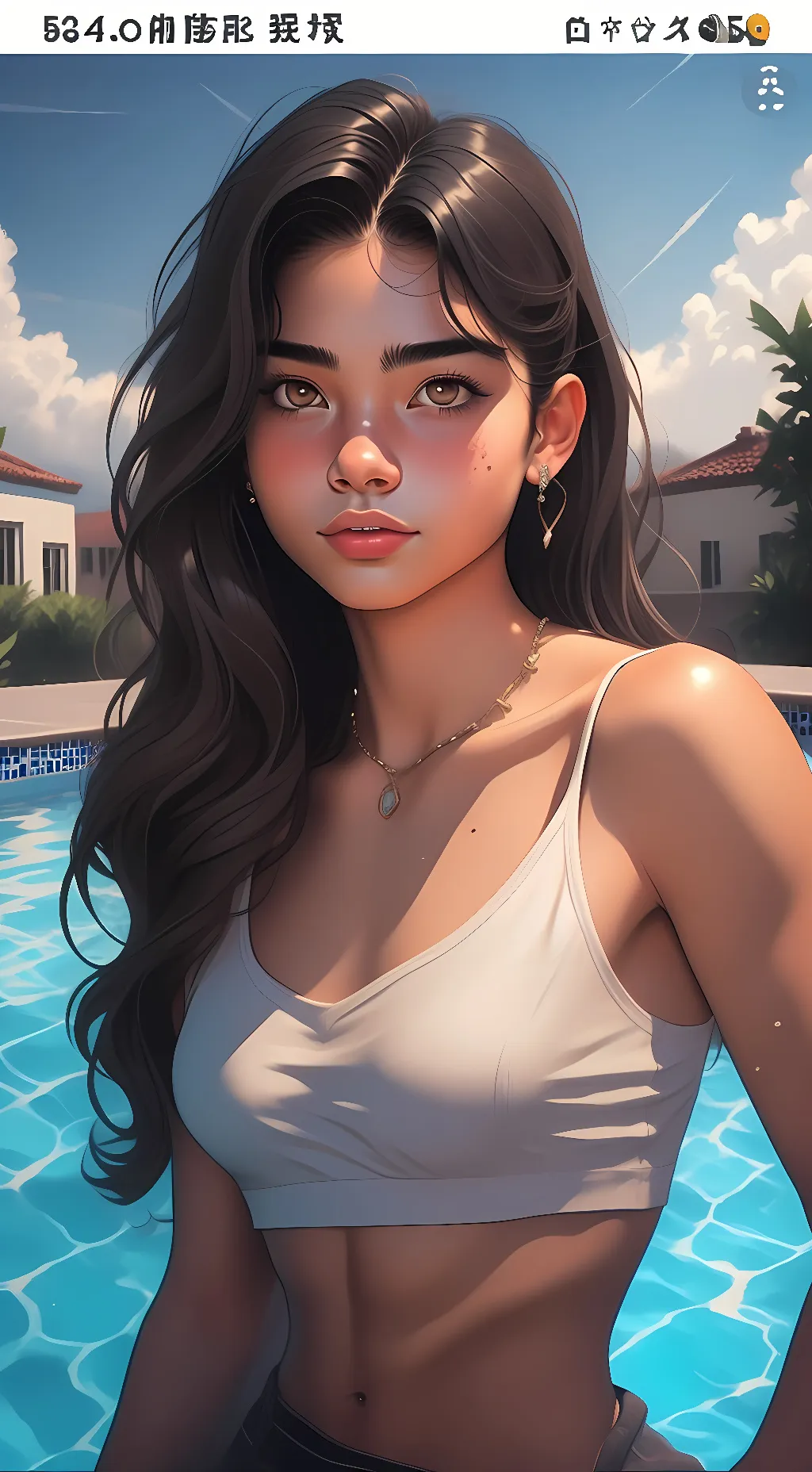 ai character: Macy background