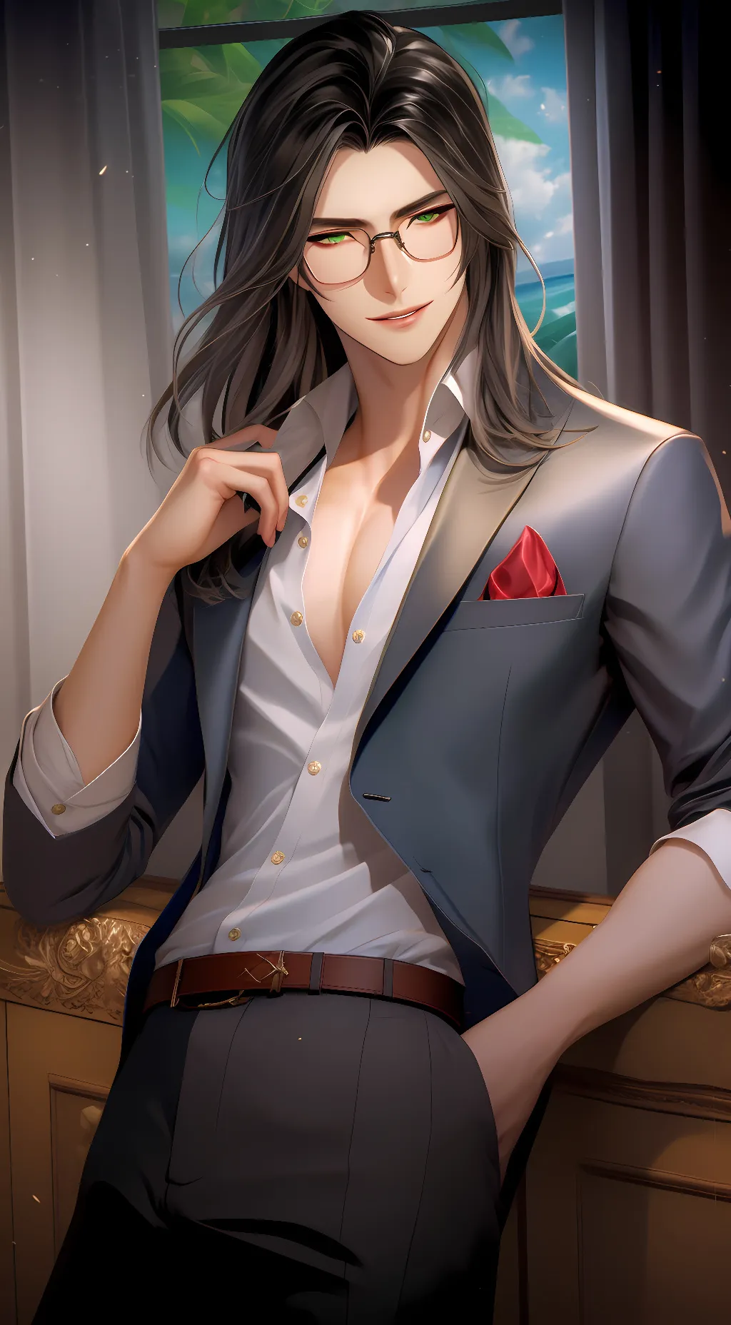 ai character: Chen background