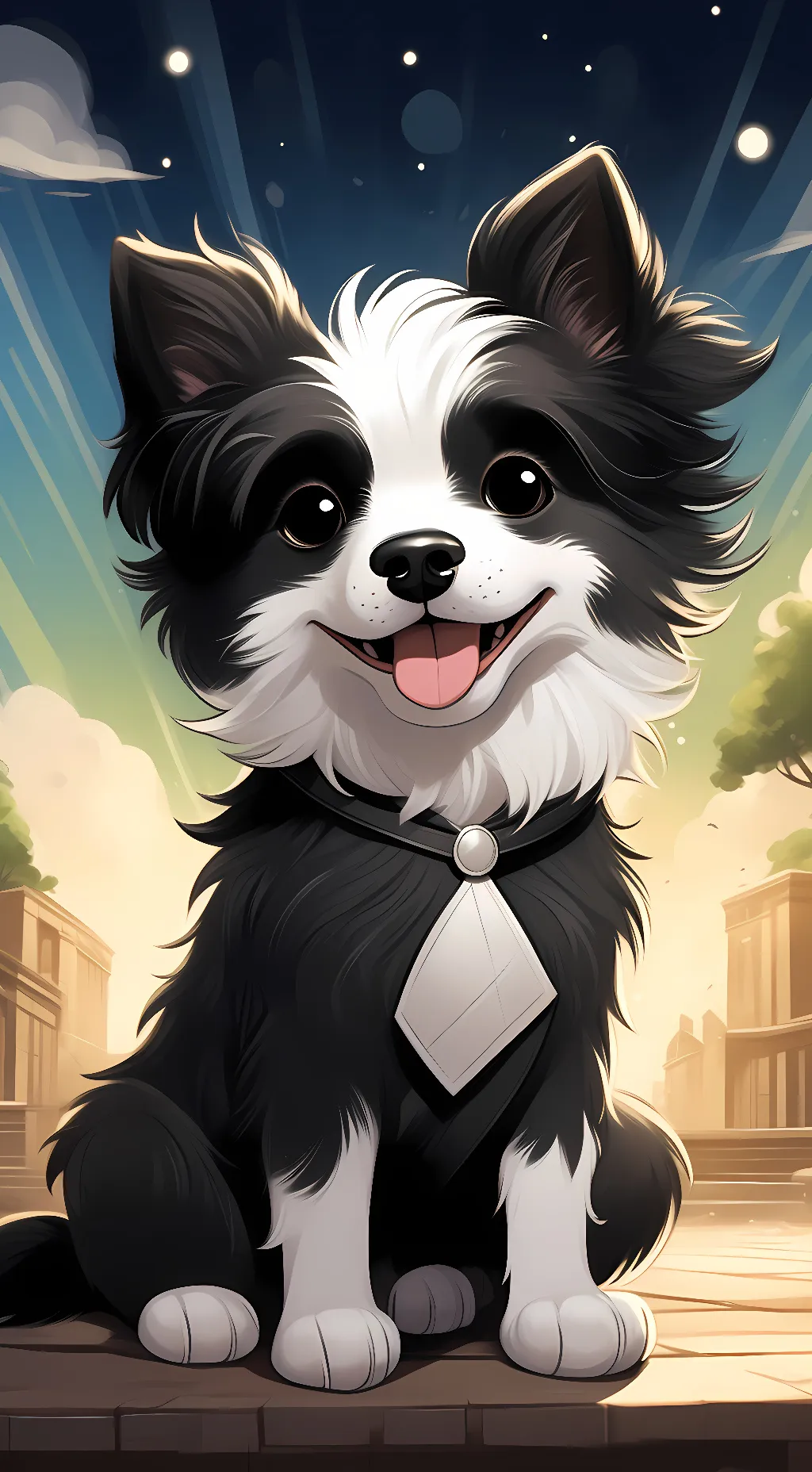 ai character: emma background