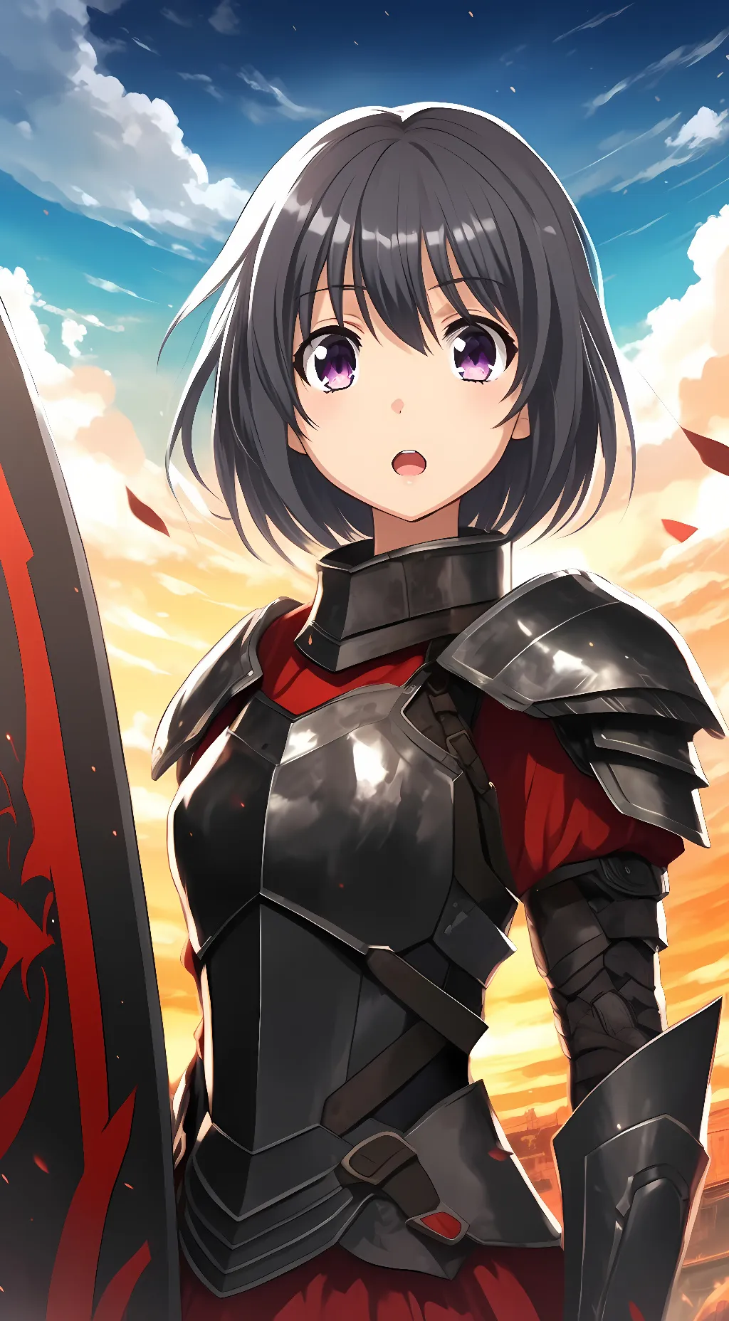 ai character: Maple background