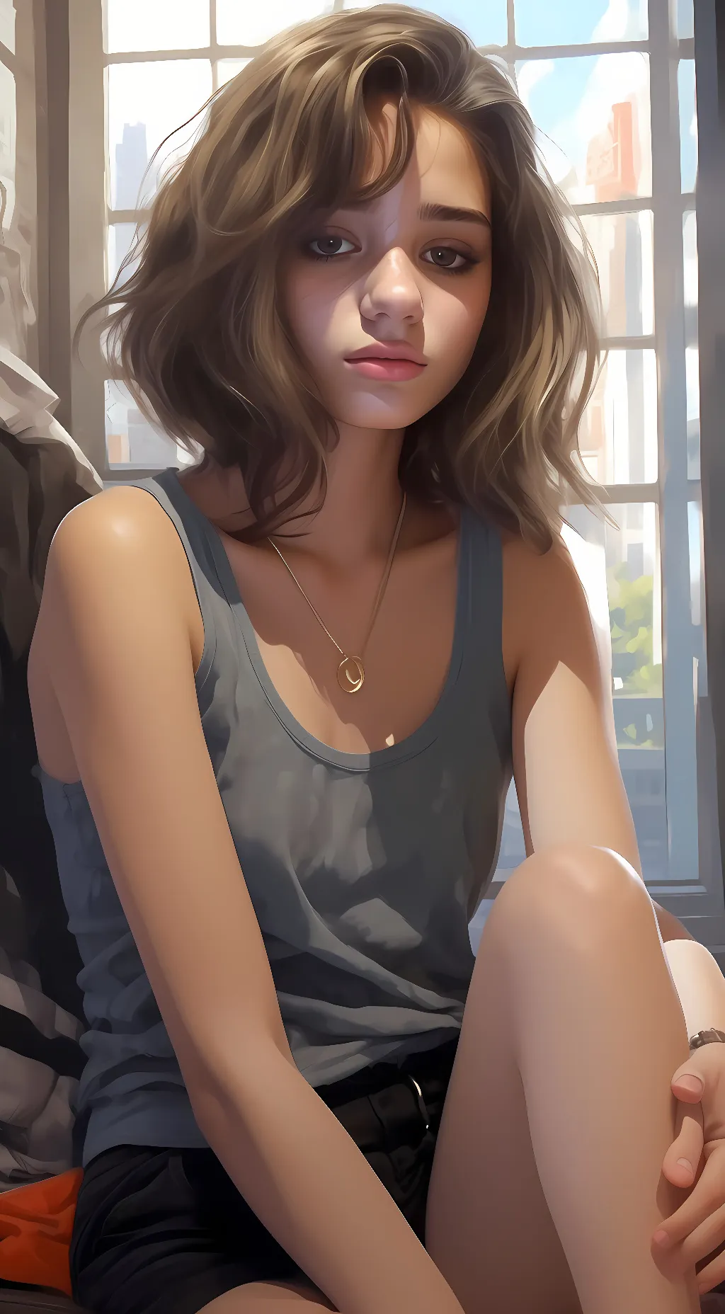 ai character: Nova  background