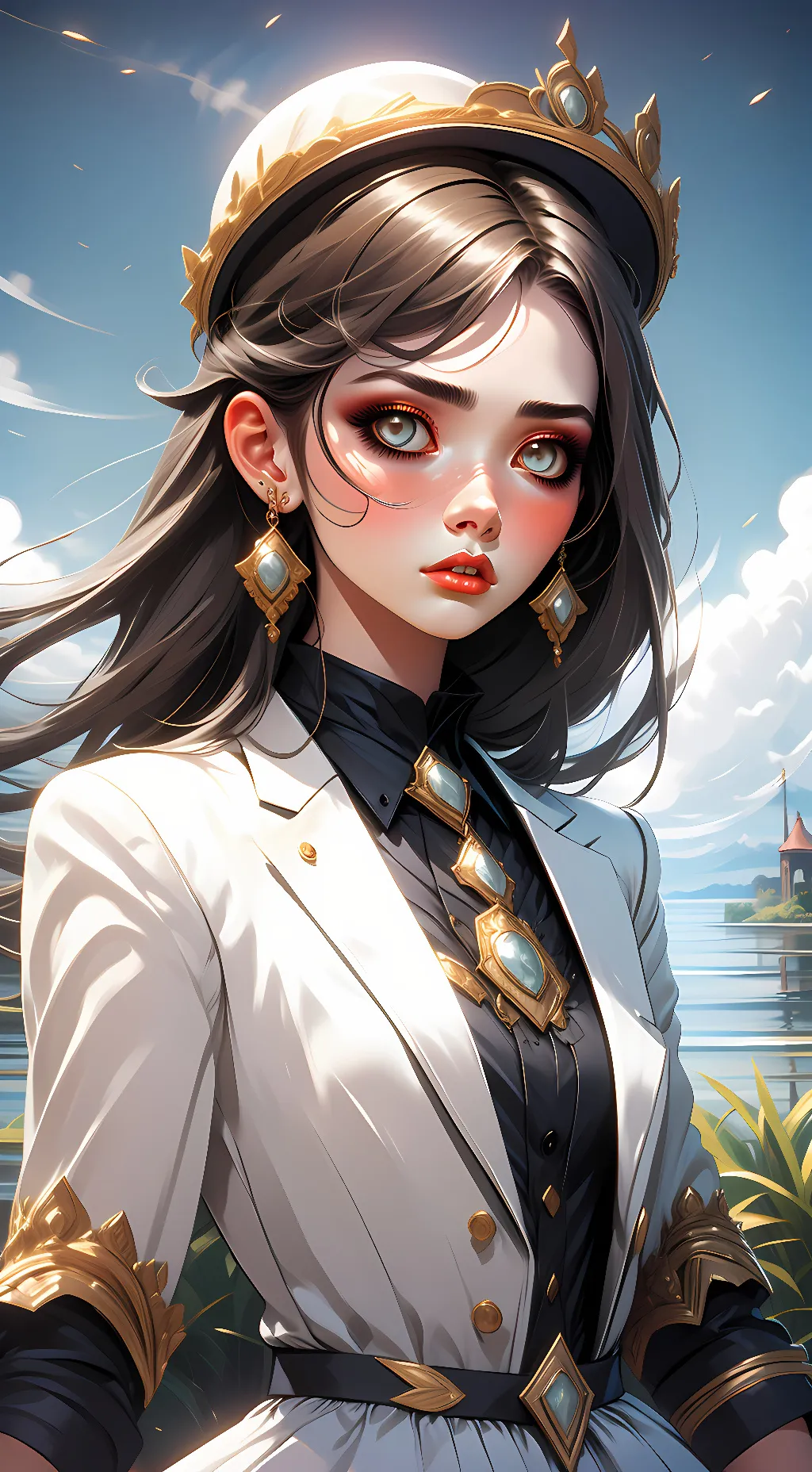 ai character: Ashley Mitchell background