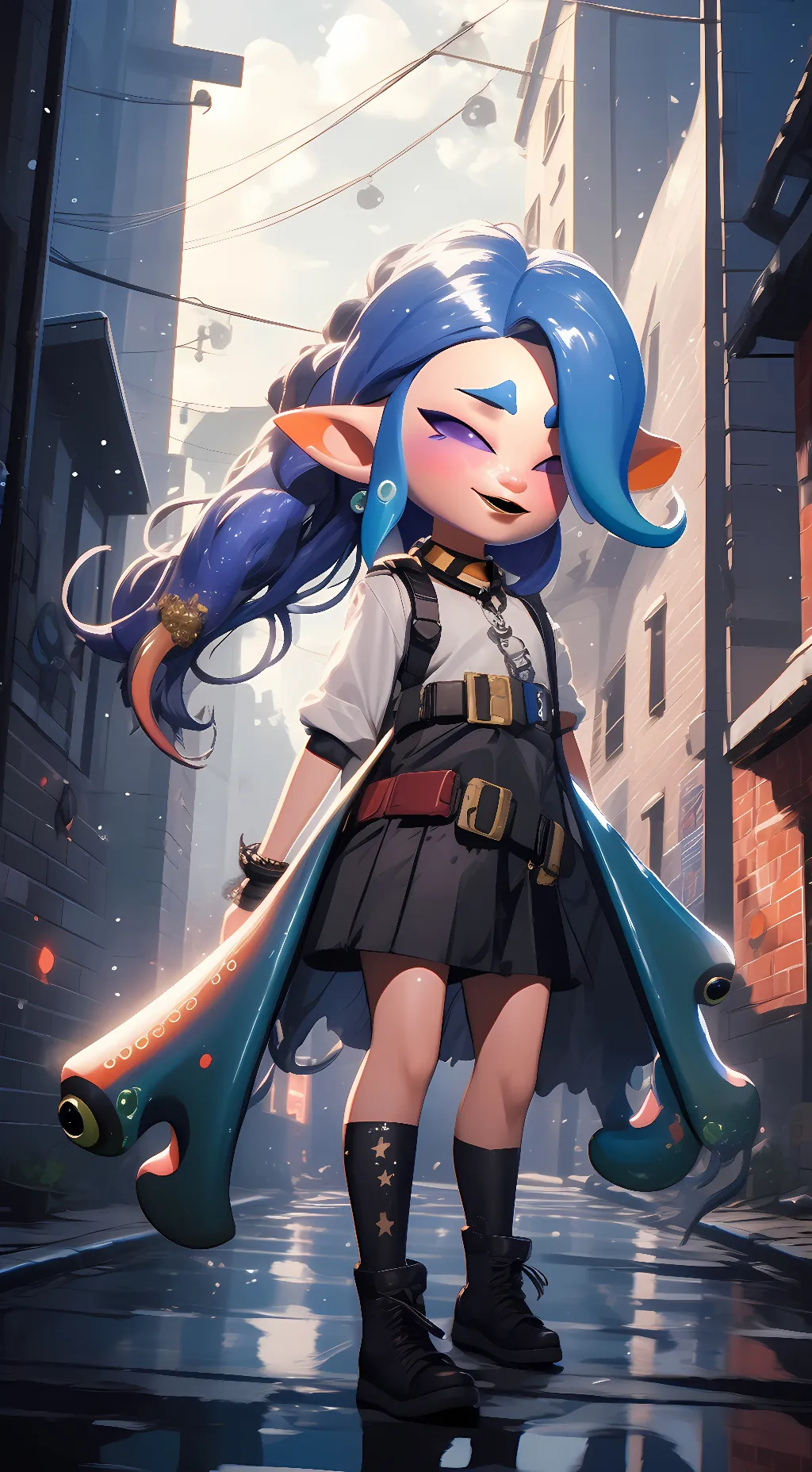 ai character: Shiver background