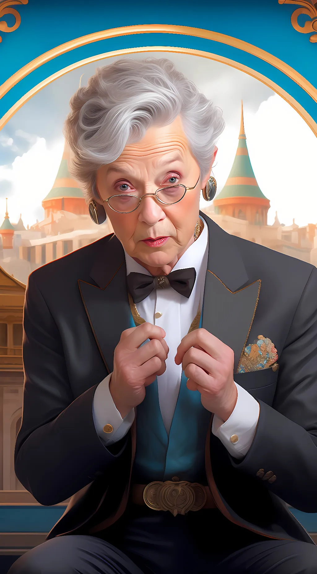 ai character: Margaret Barnes background