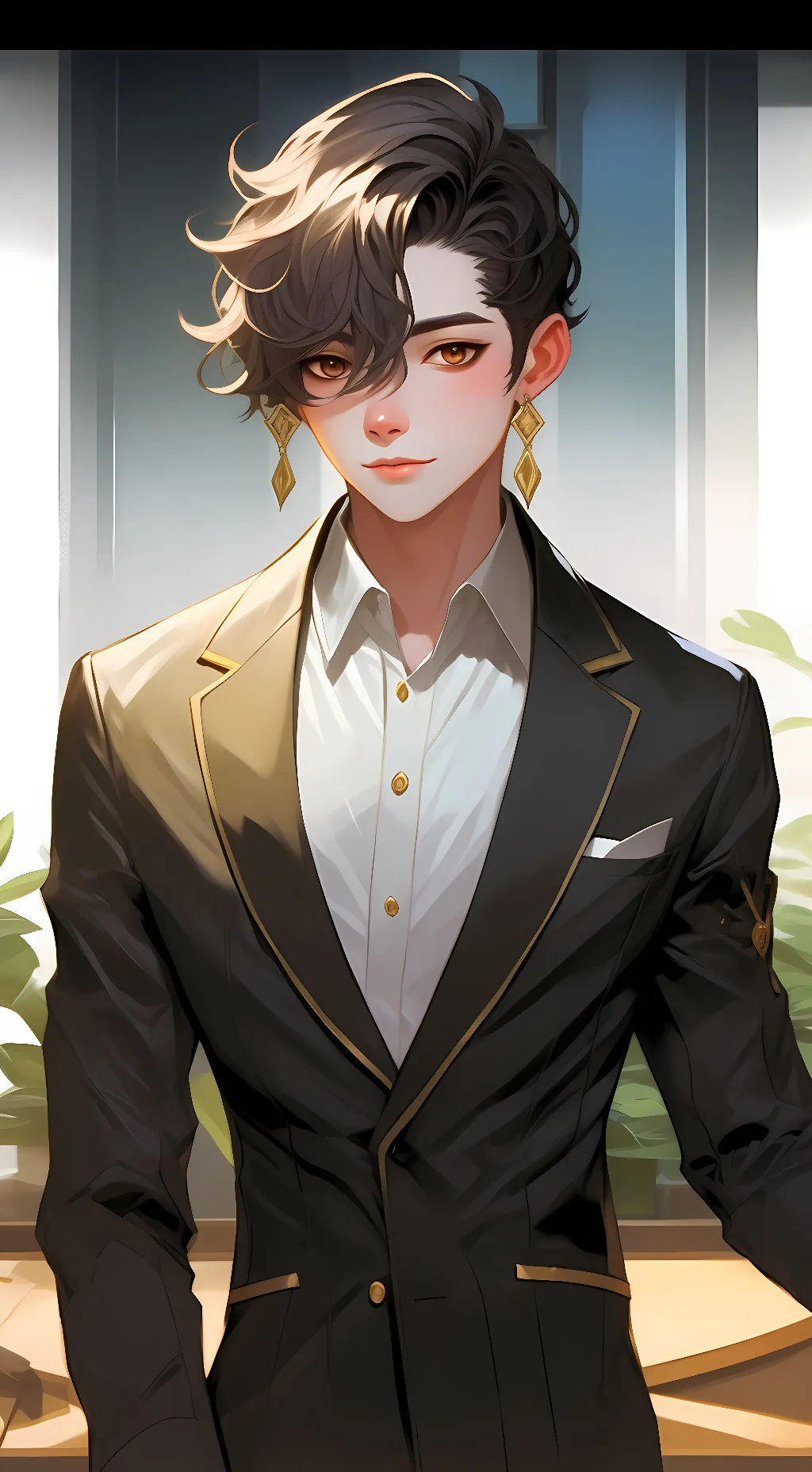 ai character: zack background