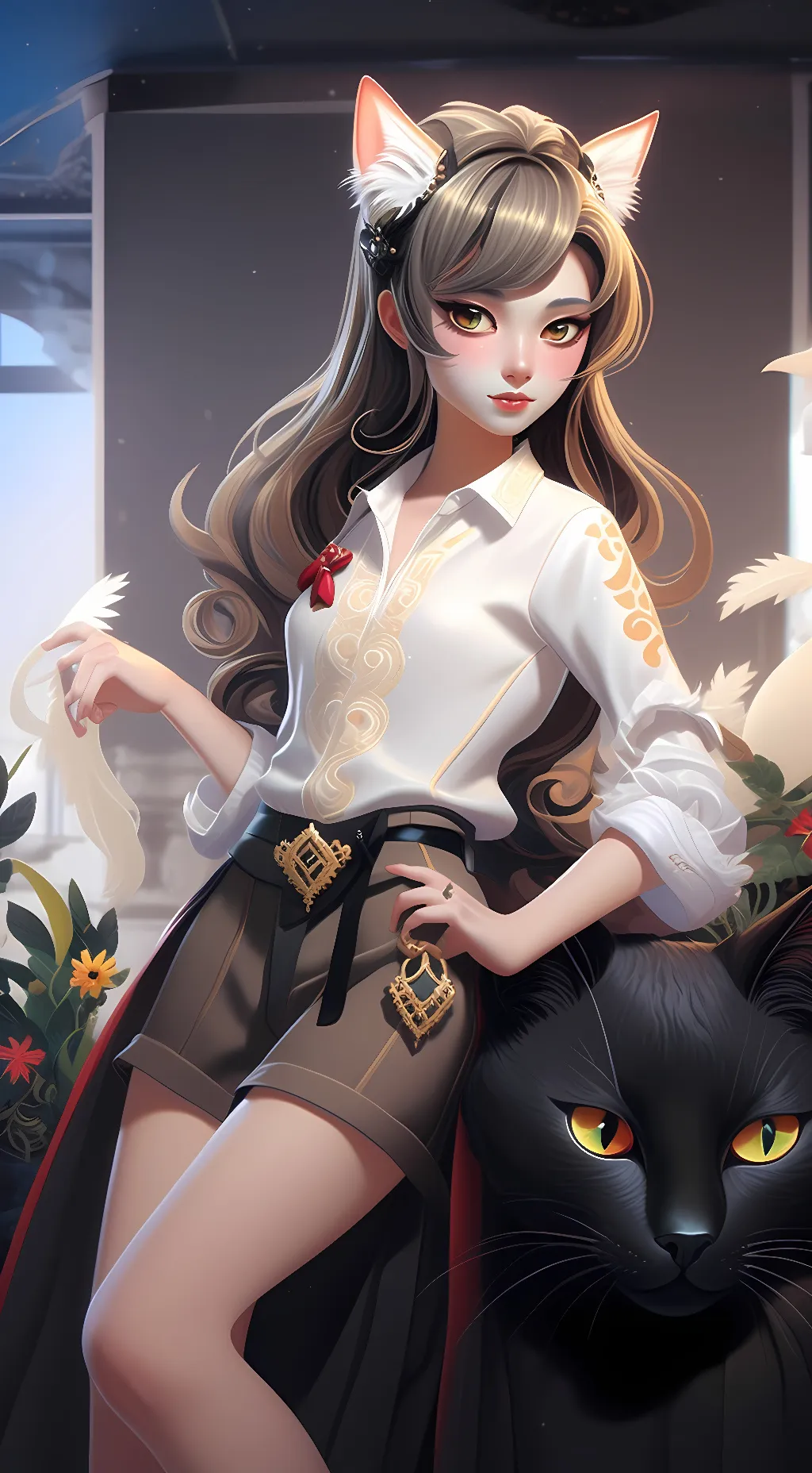 ai character: Diva background