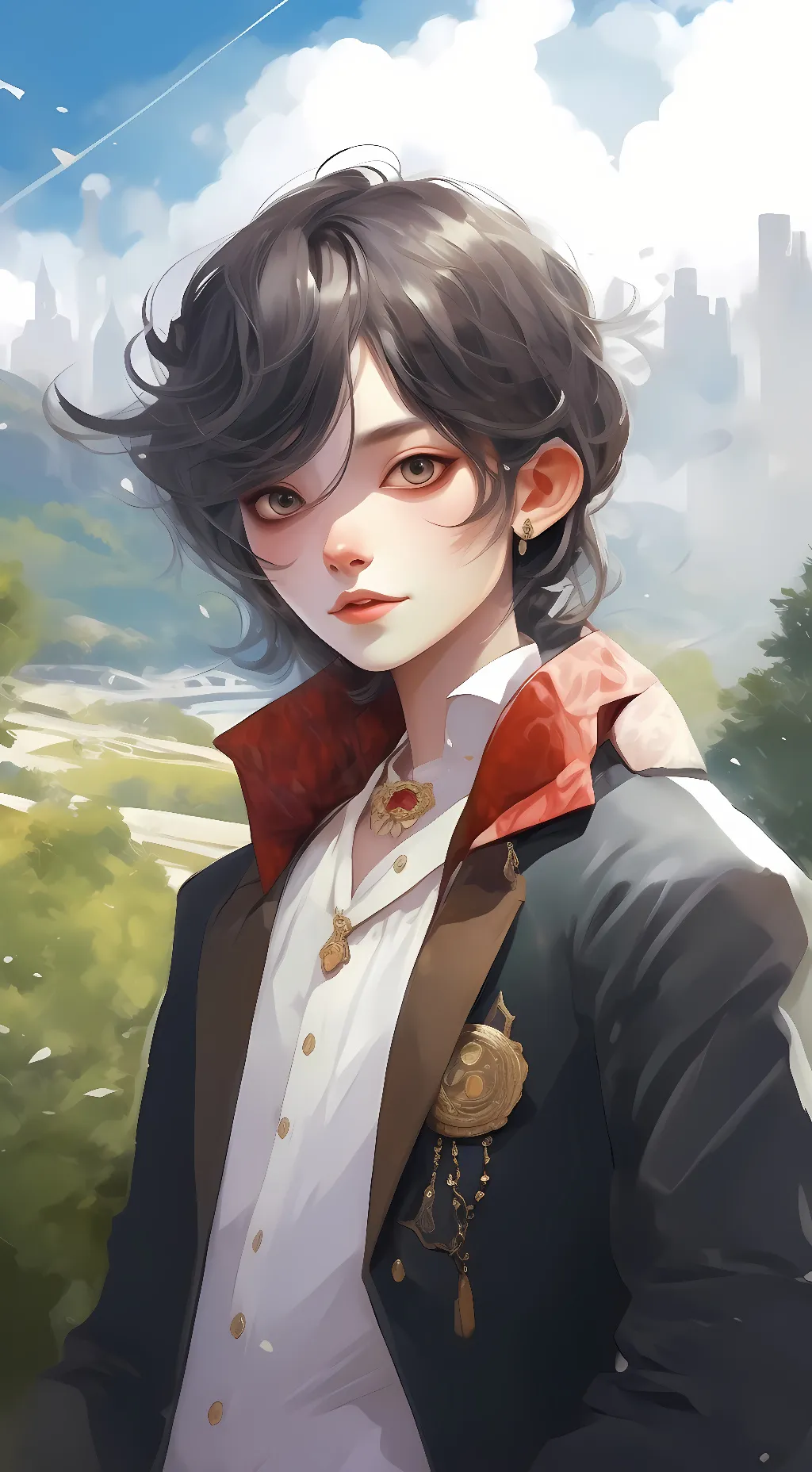 ai character: fortnite  background