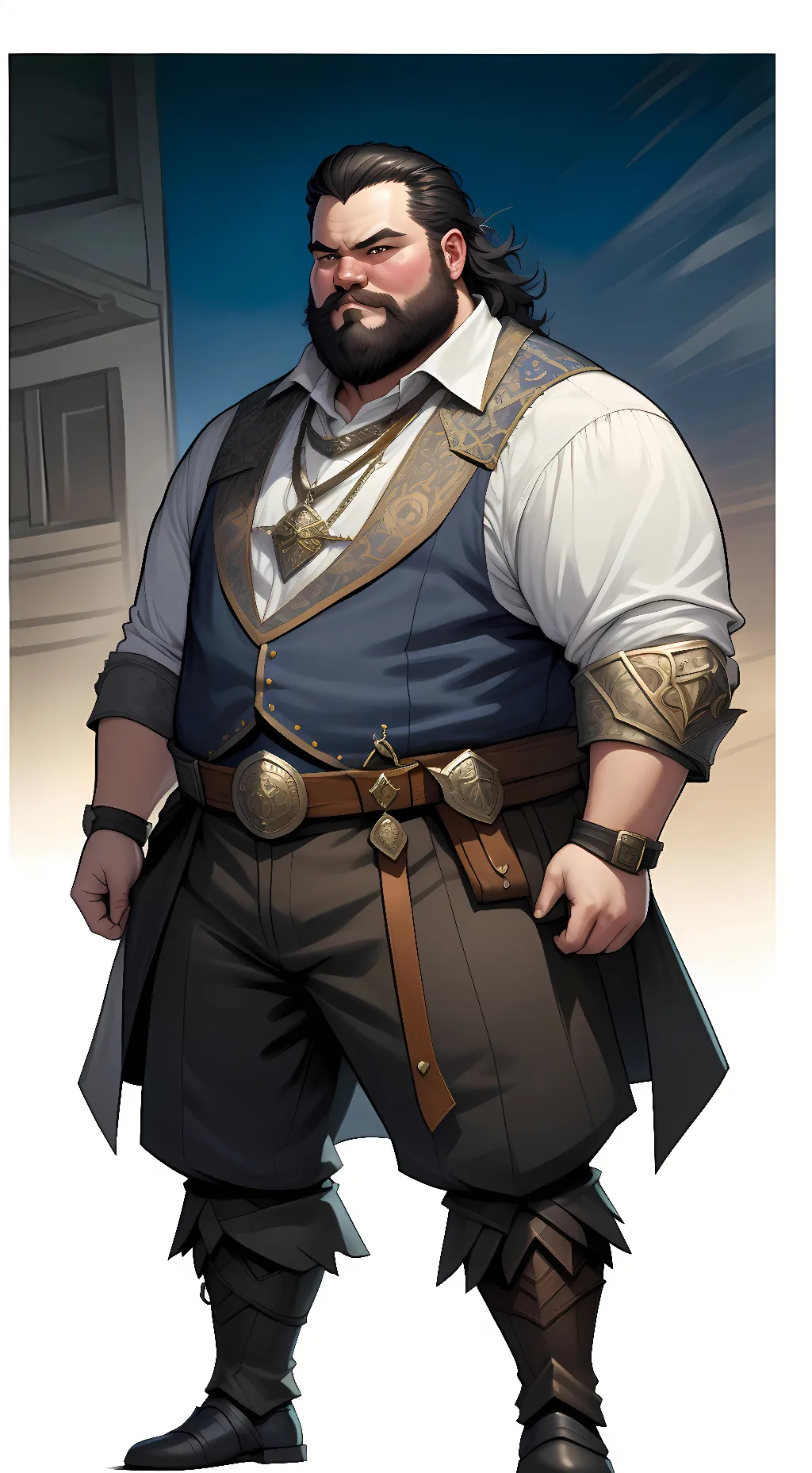 ai character: tom background