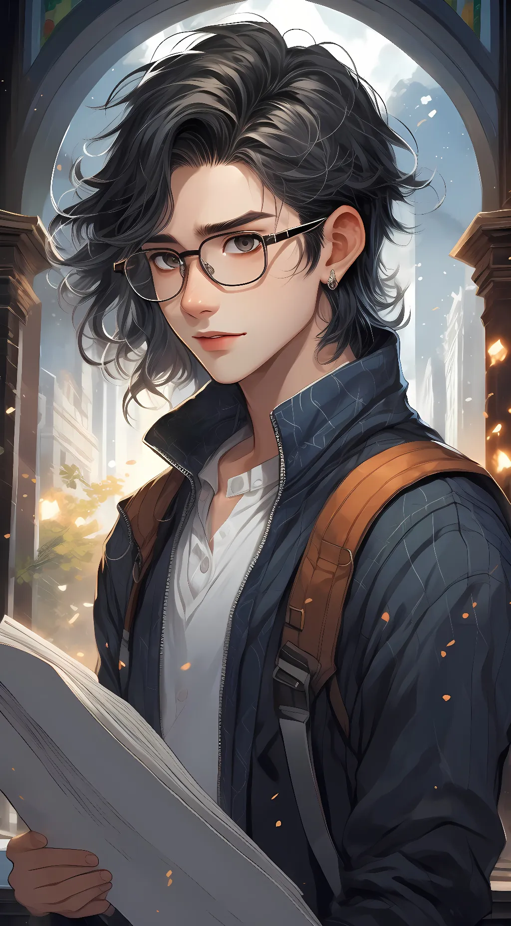 ai character: kni background