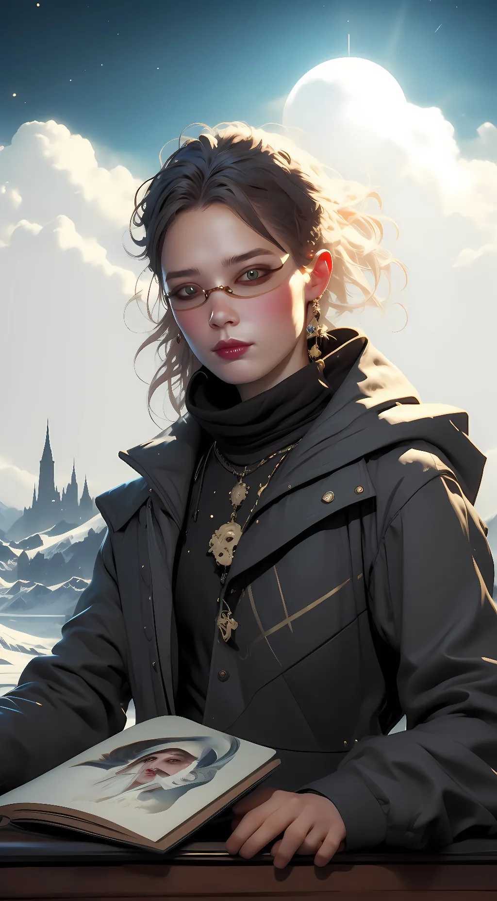 ai character: Sarah Moore background