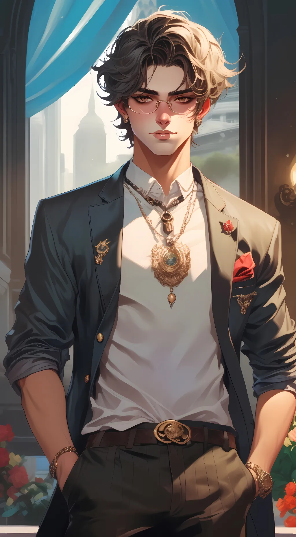 ai character: Pep background