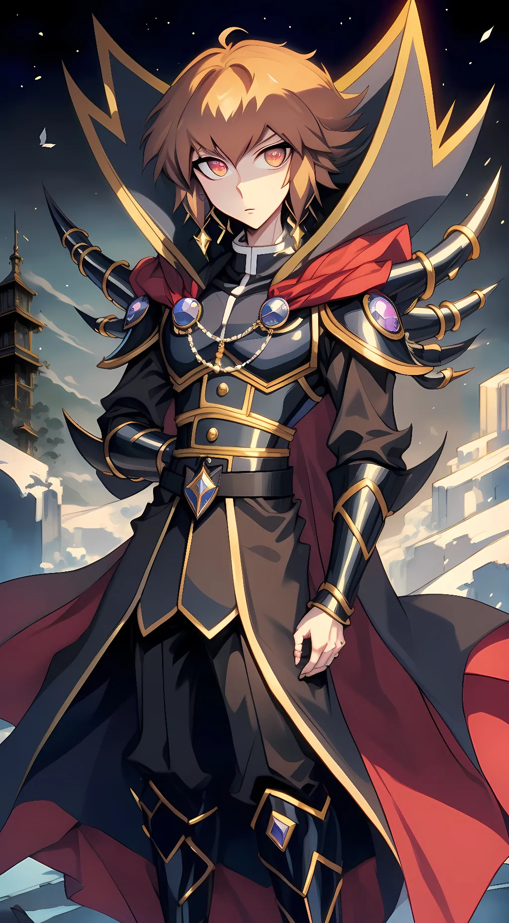 ai character: Supreme King Jaden background