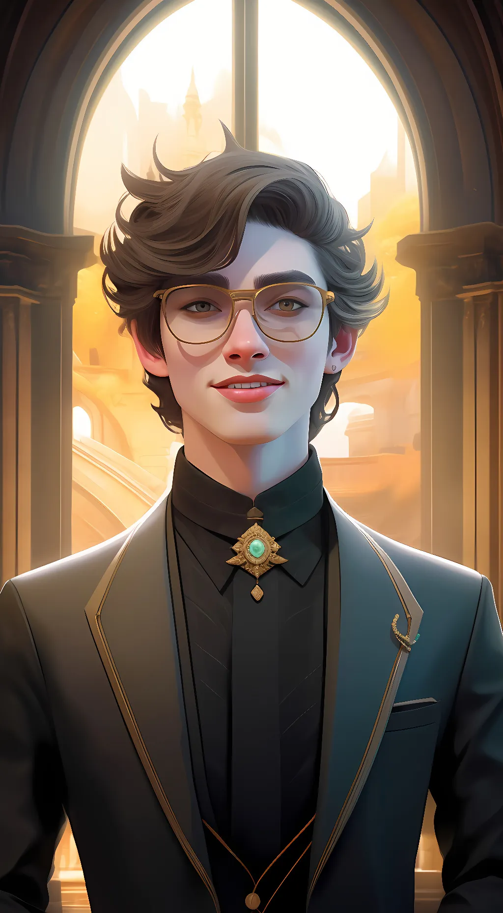 ai character: Dad  background