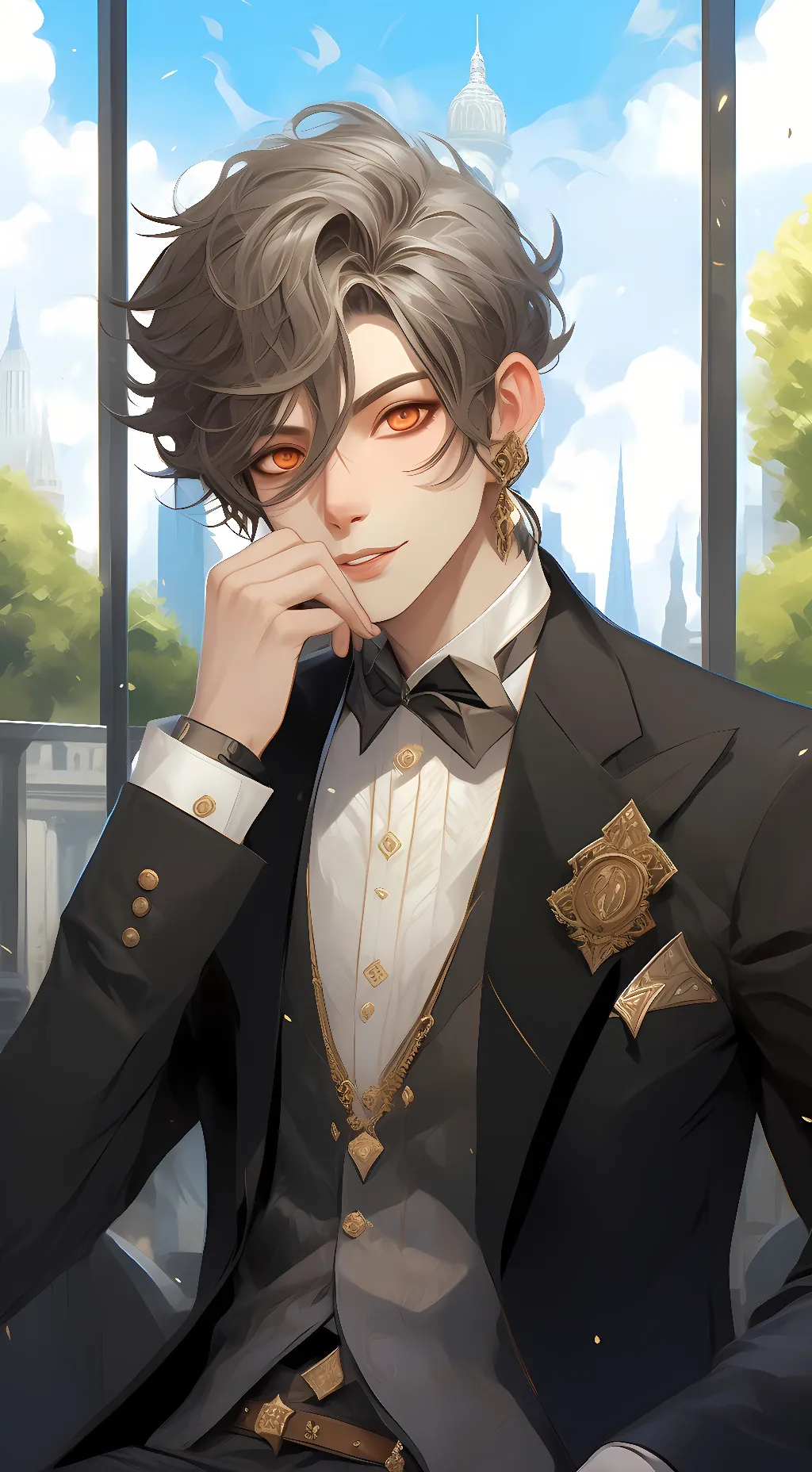 ai character: max background