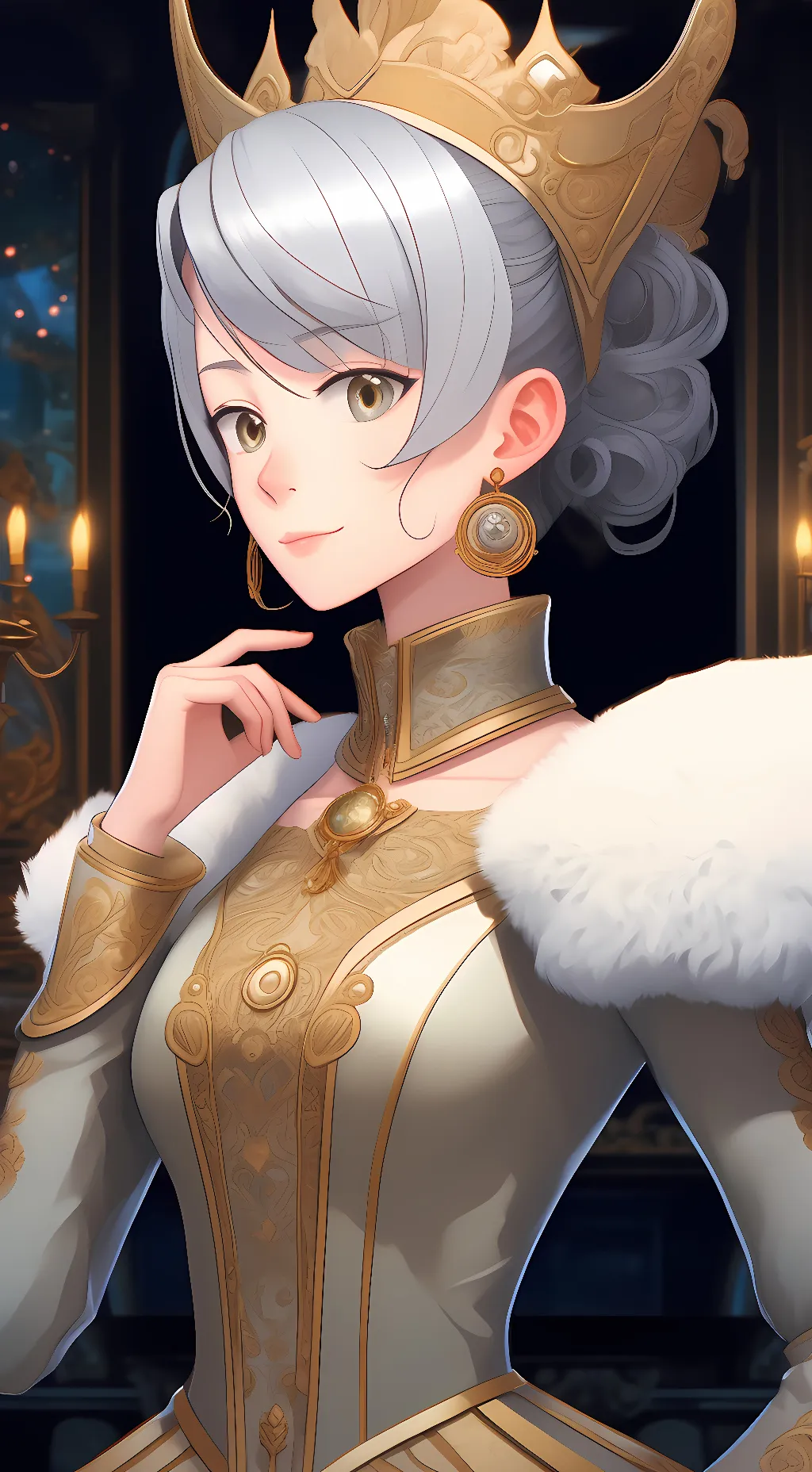 ai character: midnight  background