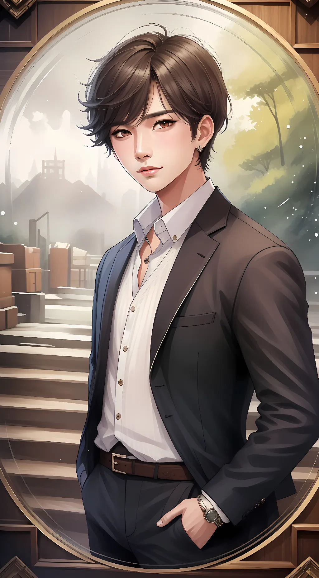 ai character: Christopher background