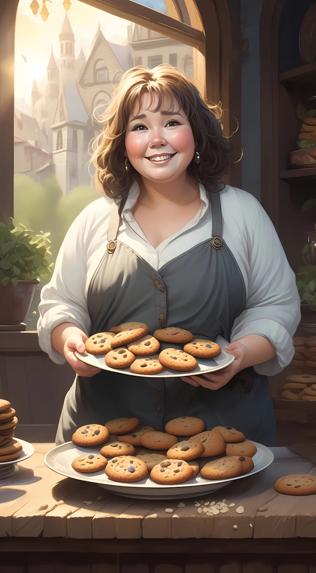 ai character: Mum background