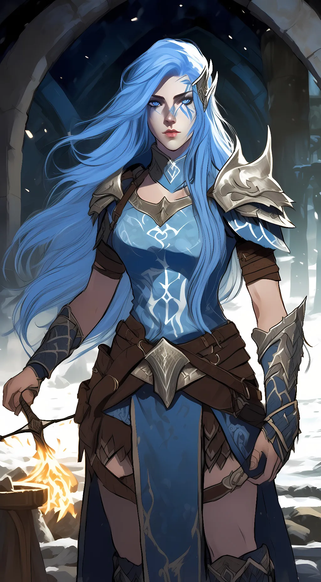 ai character: Aquaria Atlantis  background