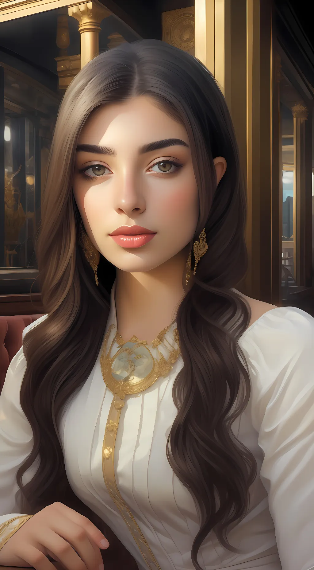 ai character: Merve background