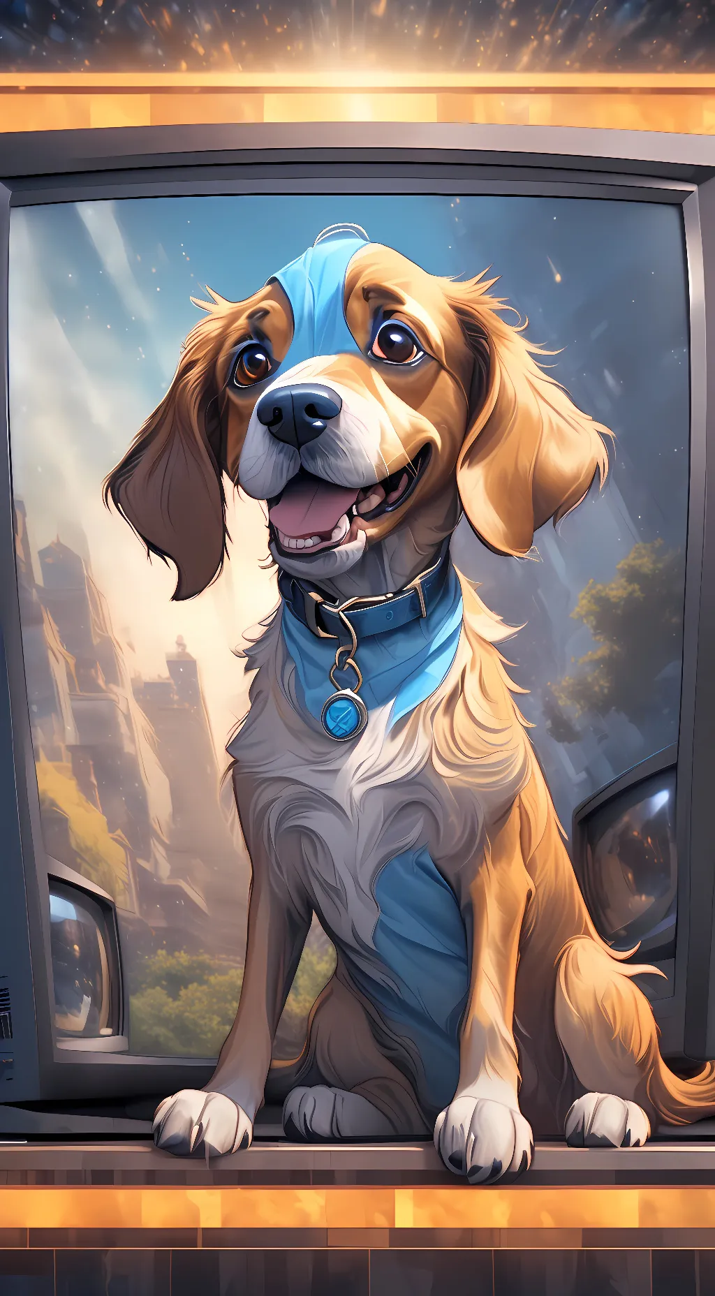 ai character: Doge background