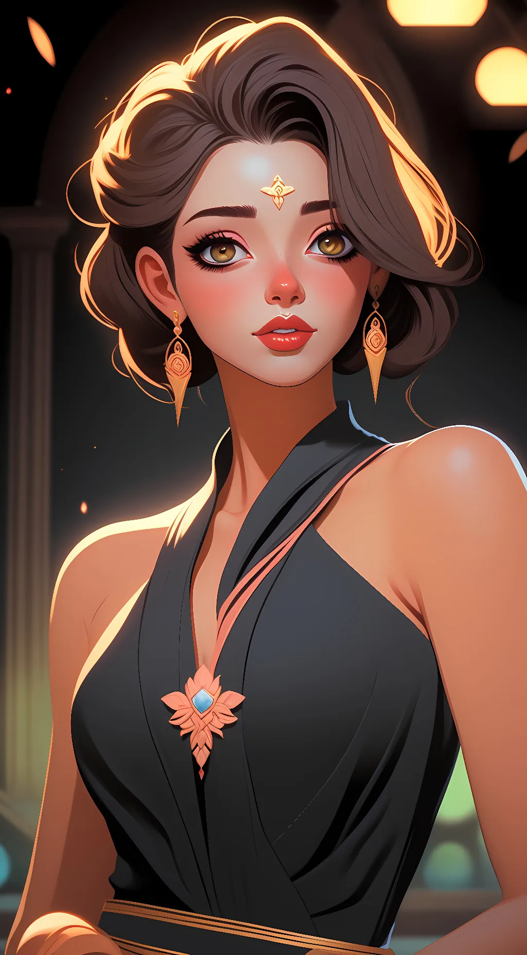 ai character: Zani~chan background