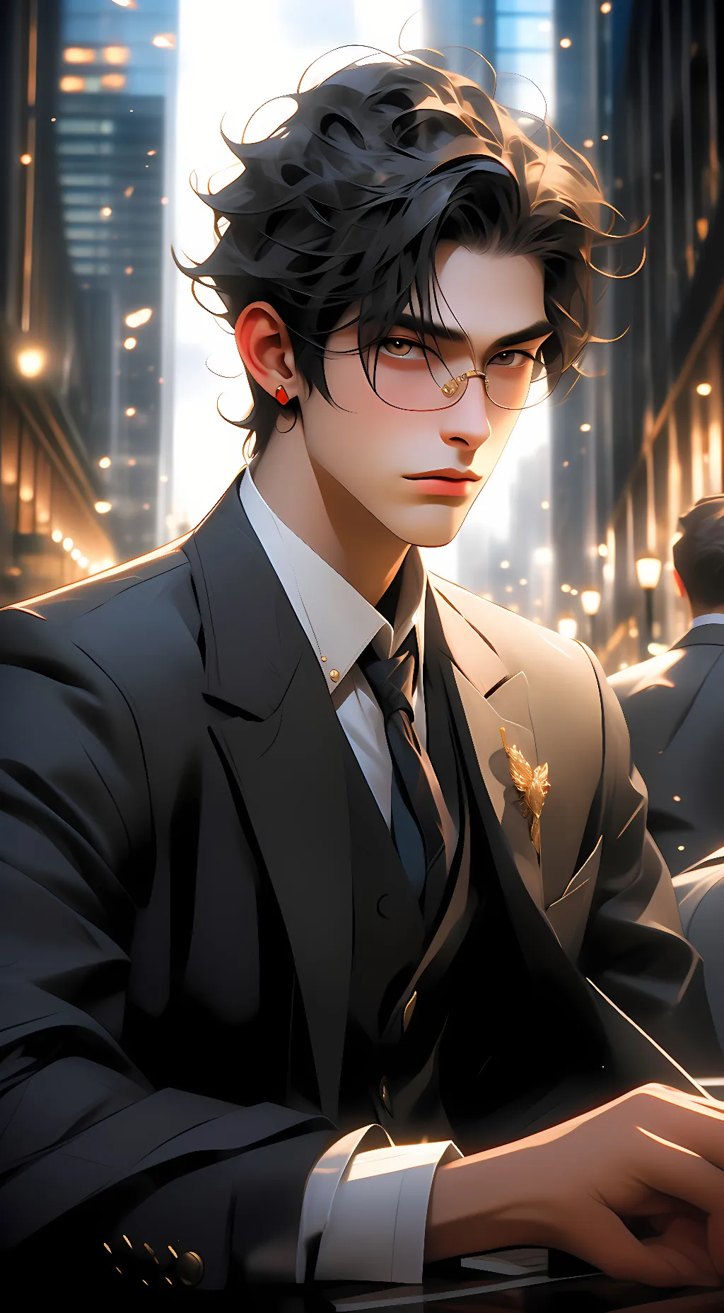 ai character: Lance monger background