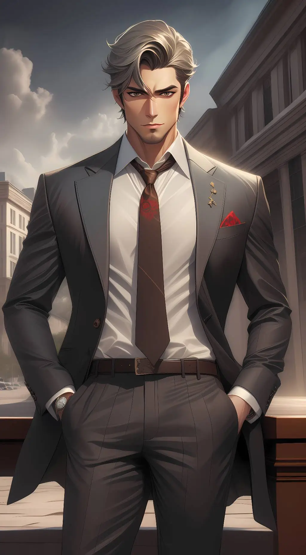 ai character: Richard Bradley background