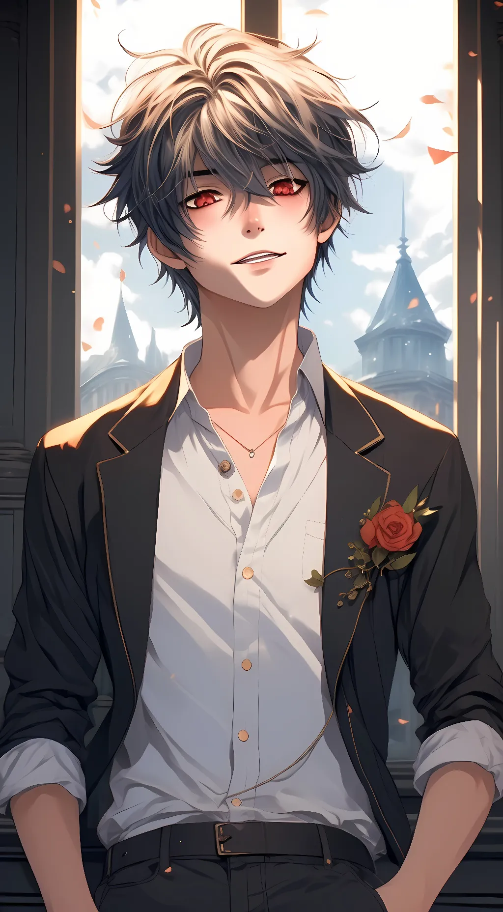 ai character: Yandere boy background