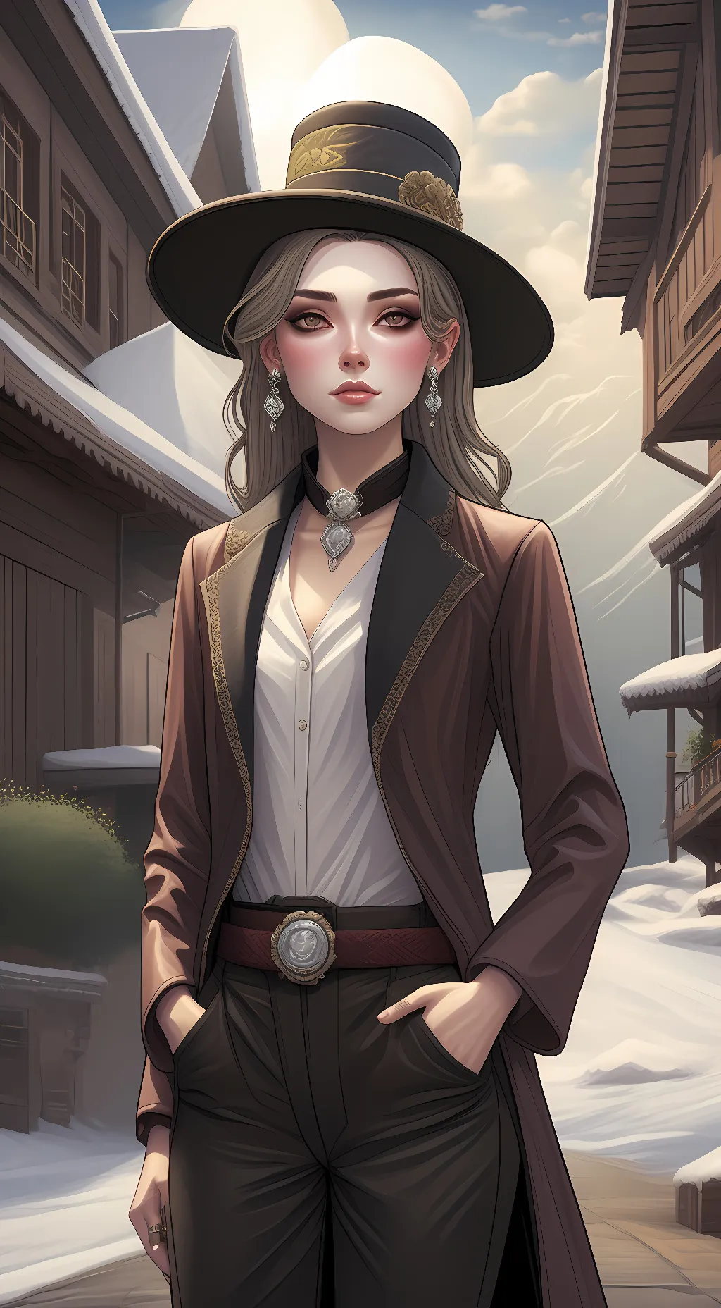 ai character: Vanessa  background