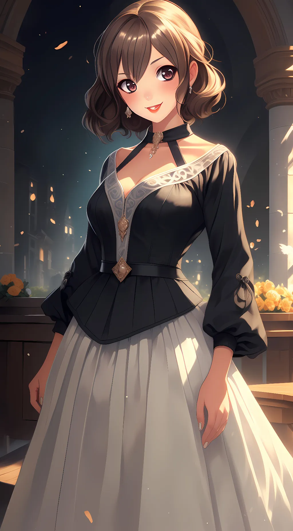 ai character: Ms. Nola background