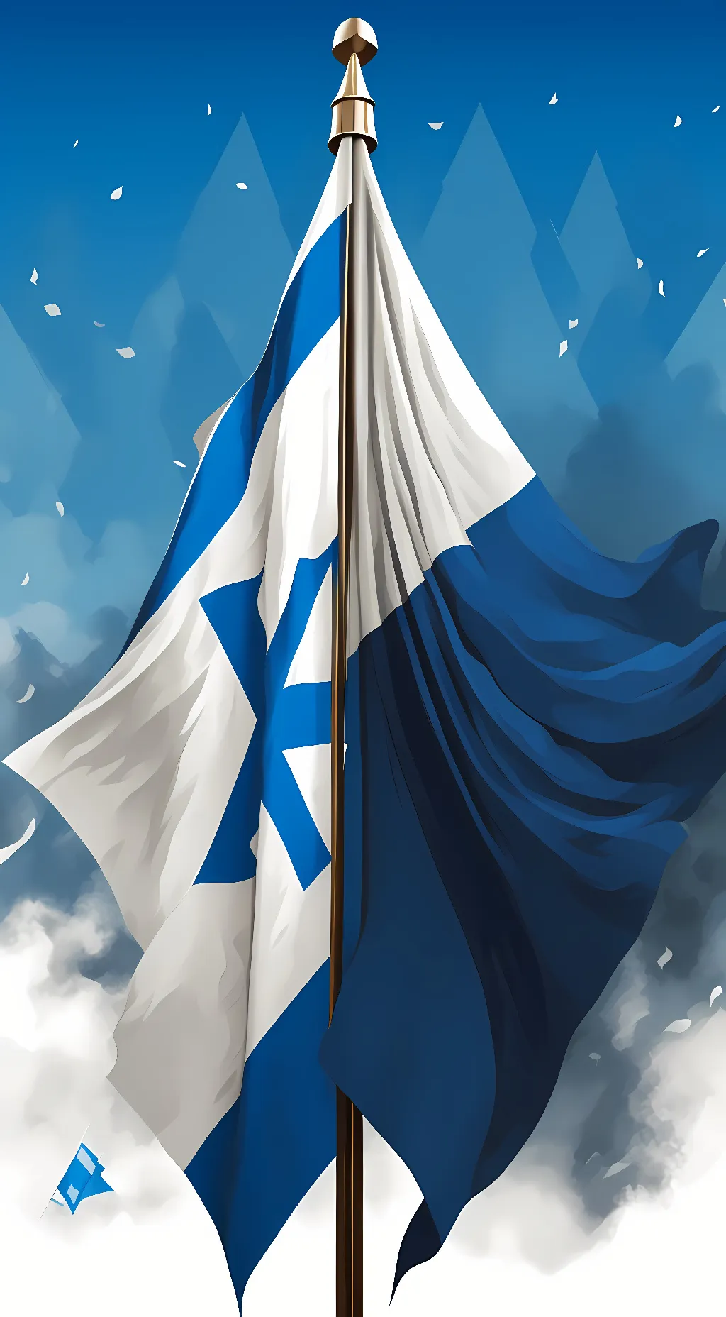 ai character: Israel  background