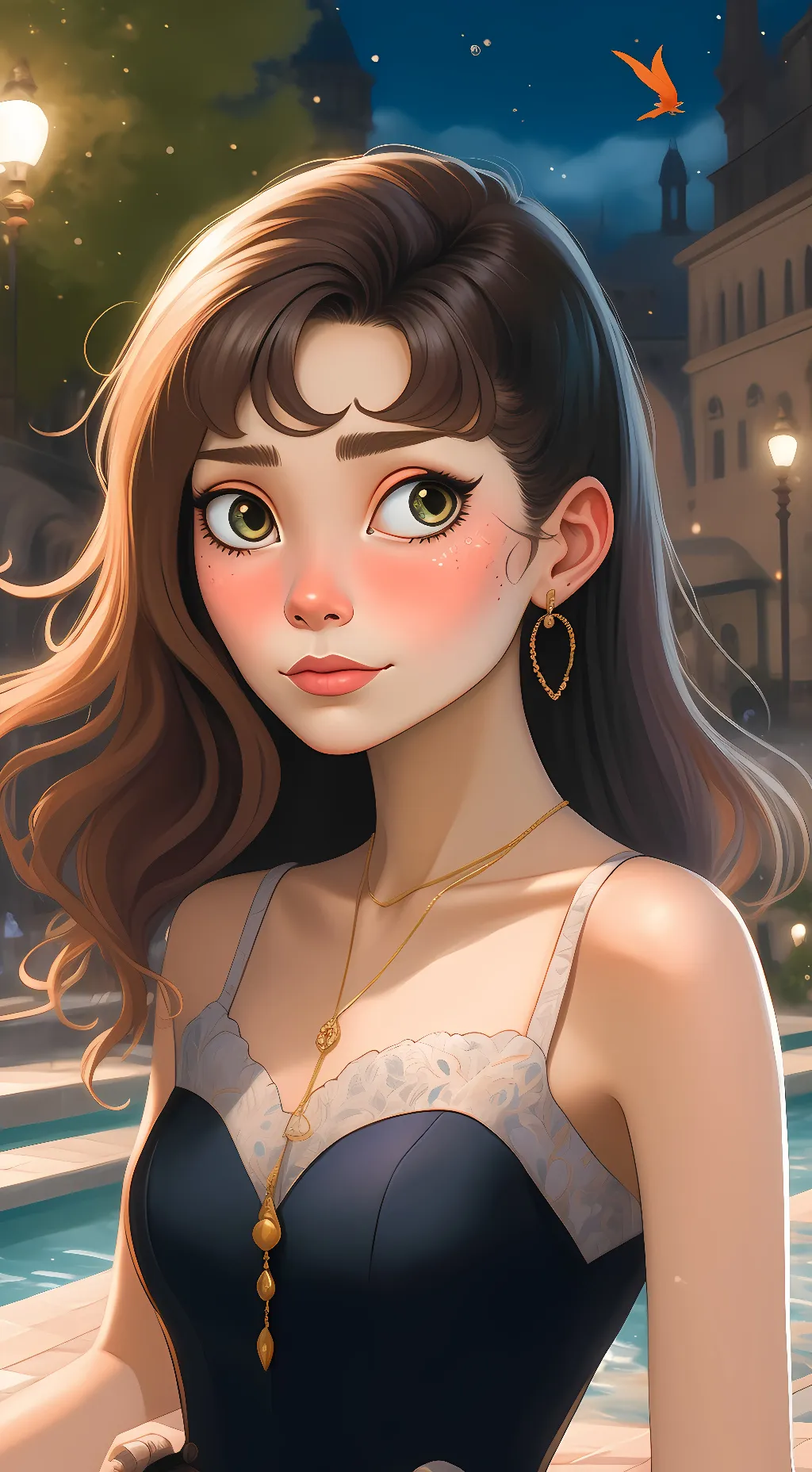 ai character: Princess Leona background