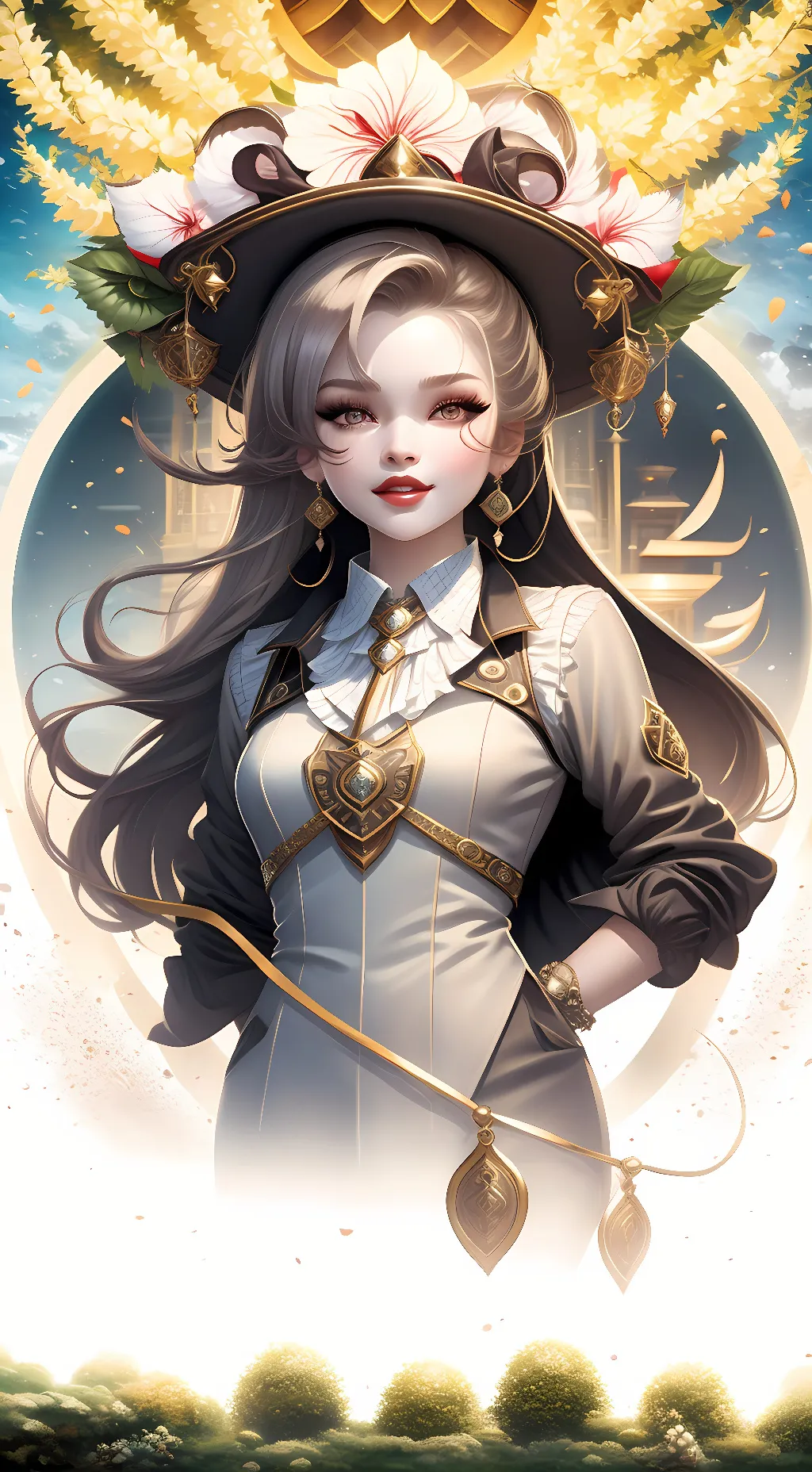 ai character:  Kikuchi  background