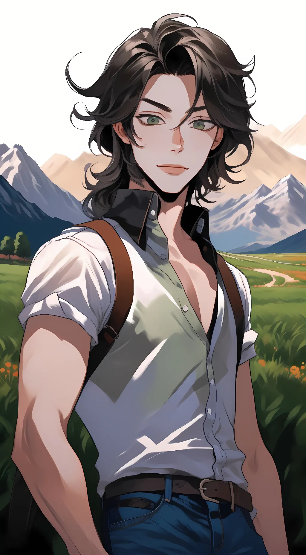 ai character: Zan background