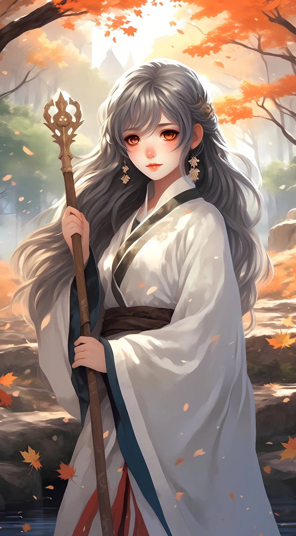 ai character: Karin Viviana  background