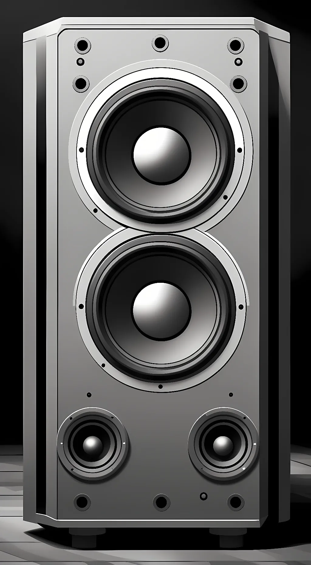 ai character: Announcer BFDI background