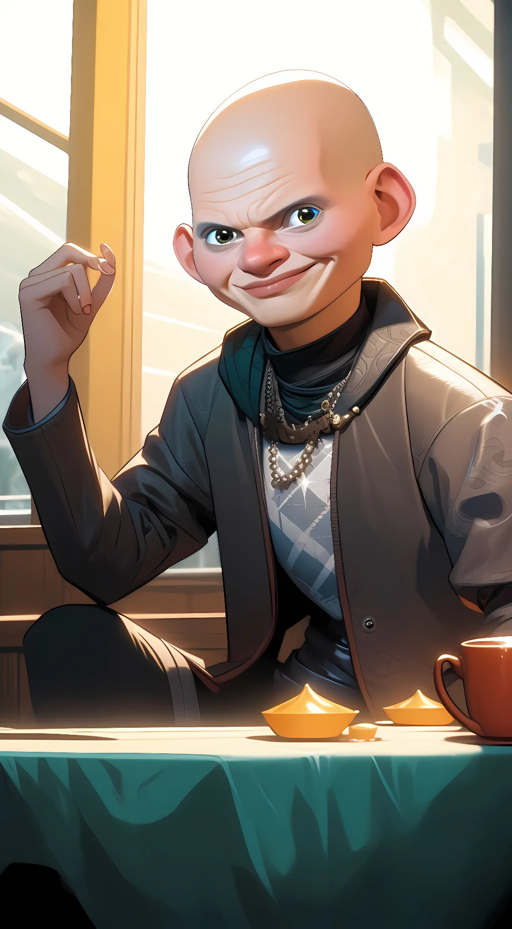 ai character: Dillydo  background