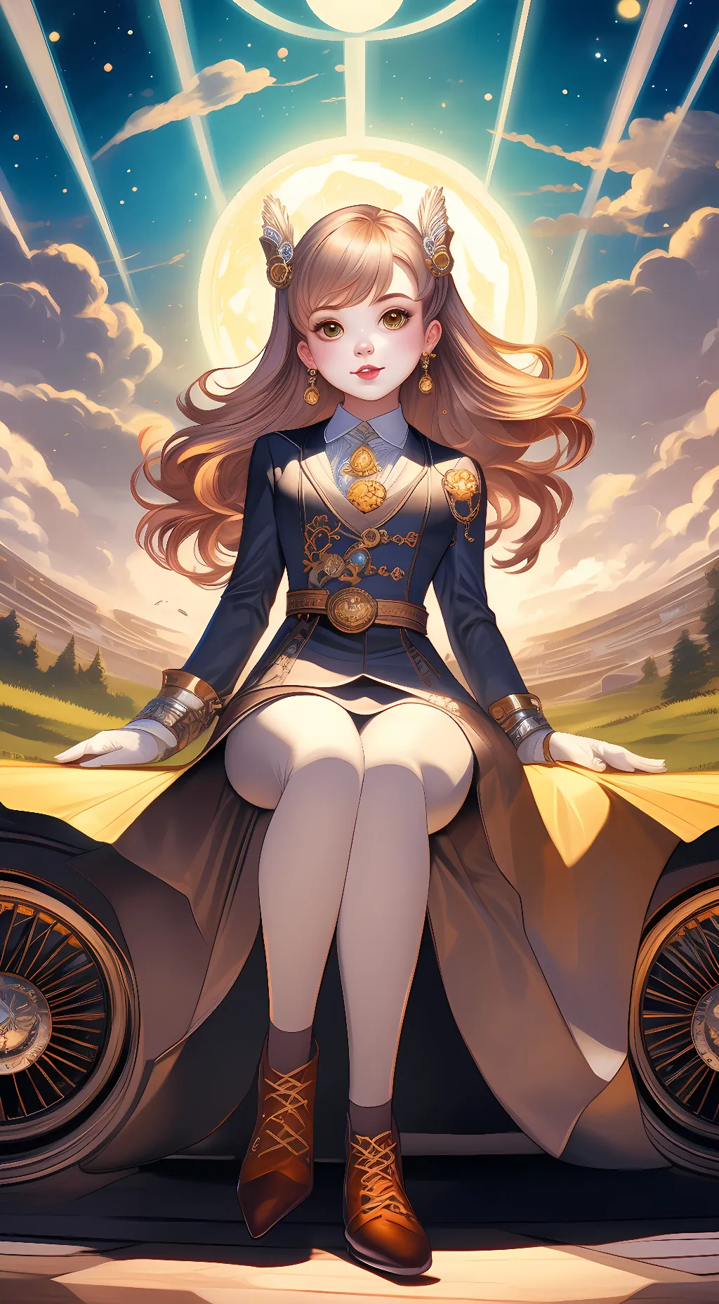 ai character: Raspberry. background