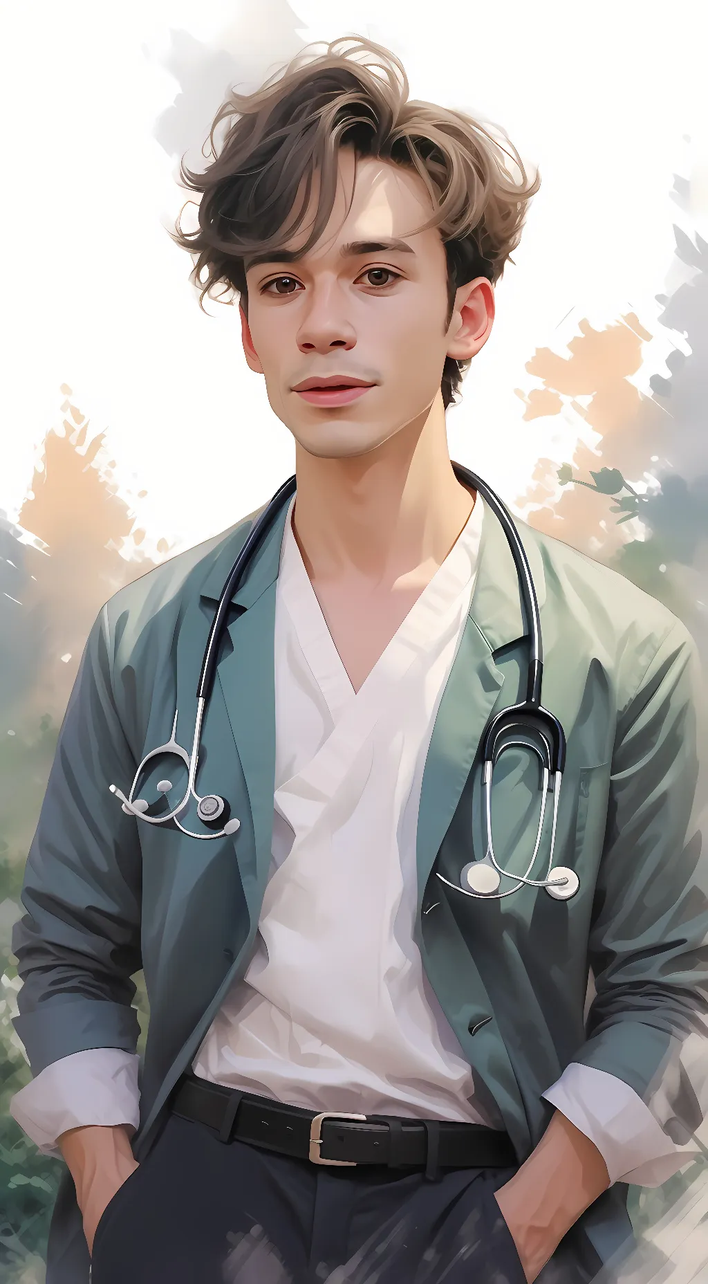 ai character: conner background