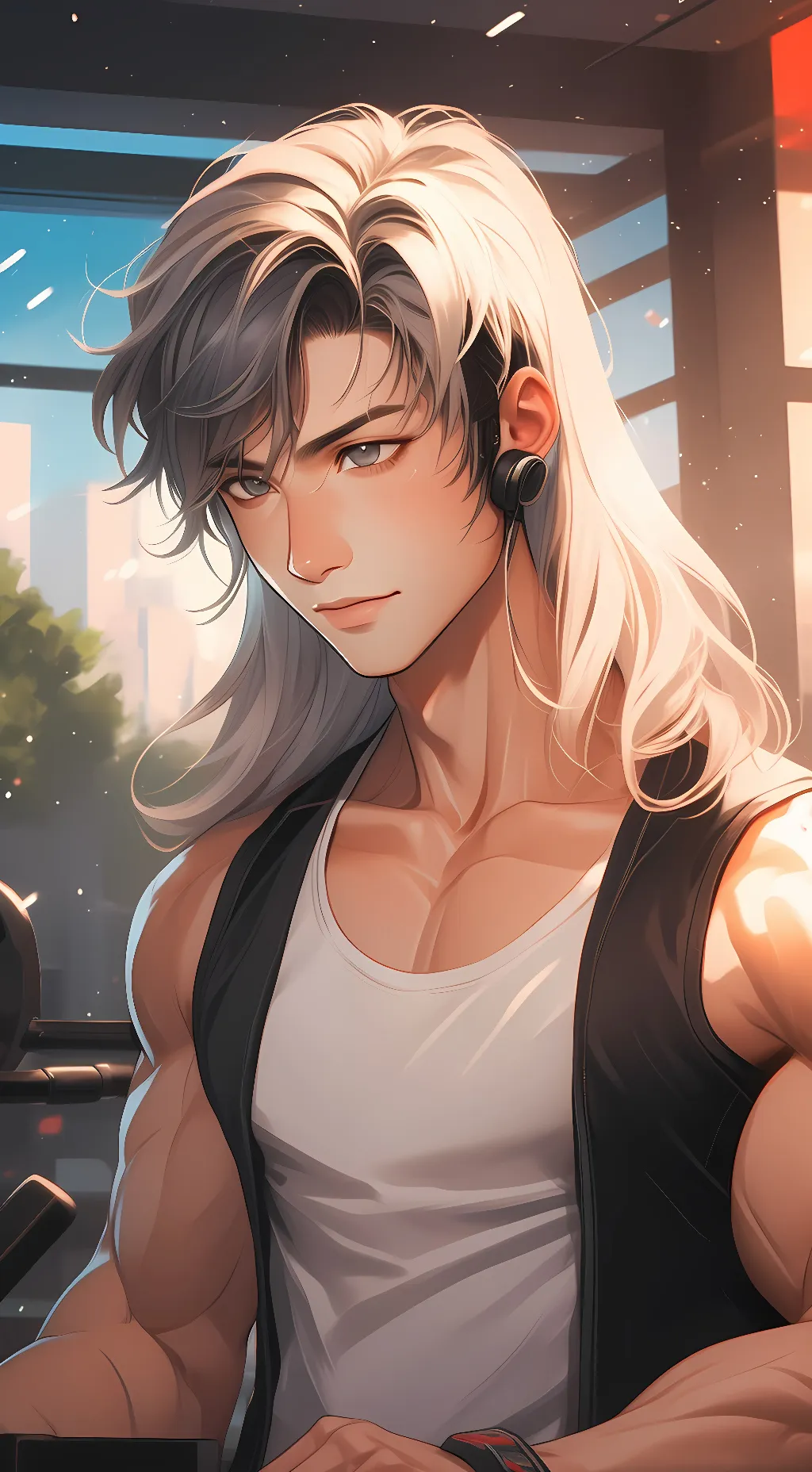 ai character: Lucius  background