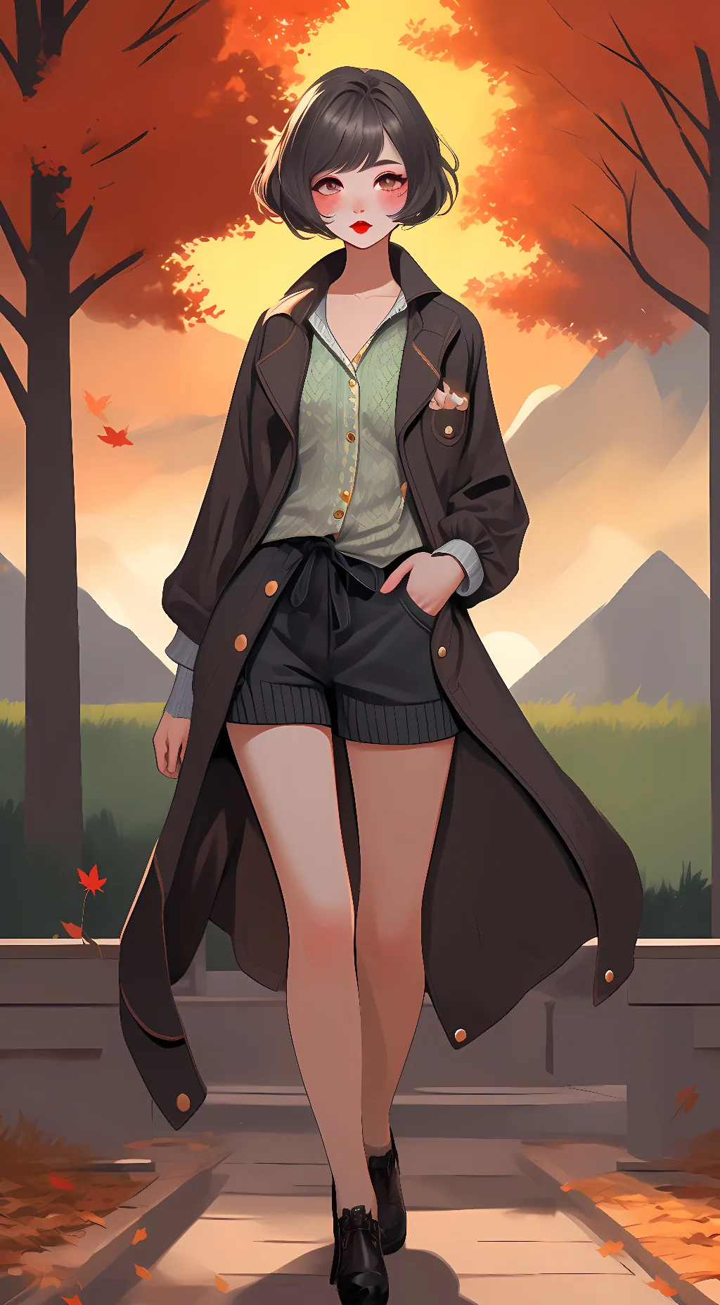 ai character: Aria Hanzel background