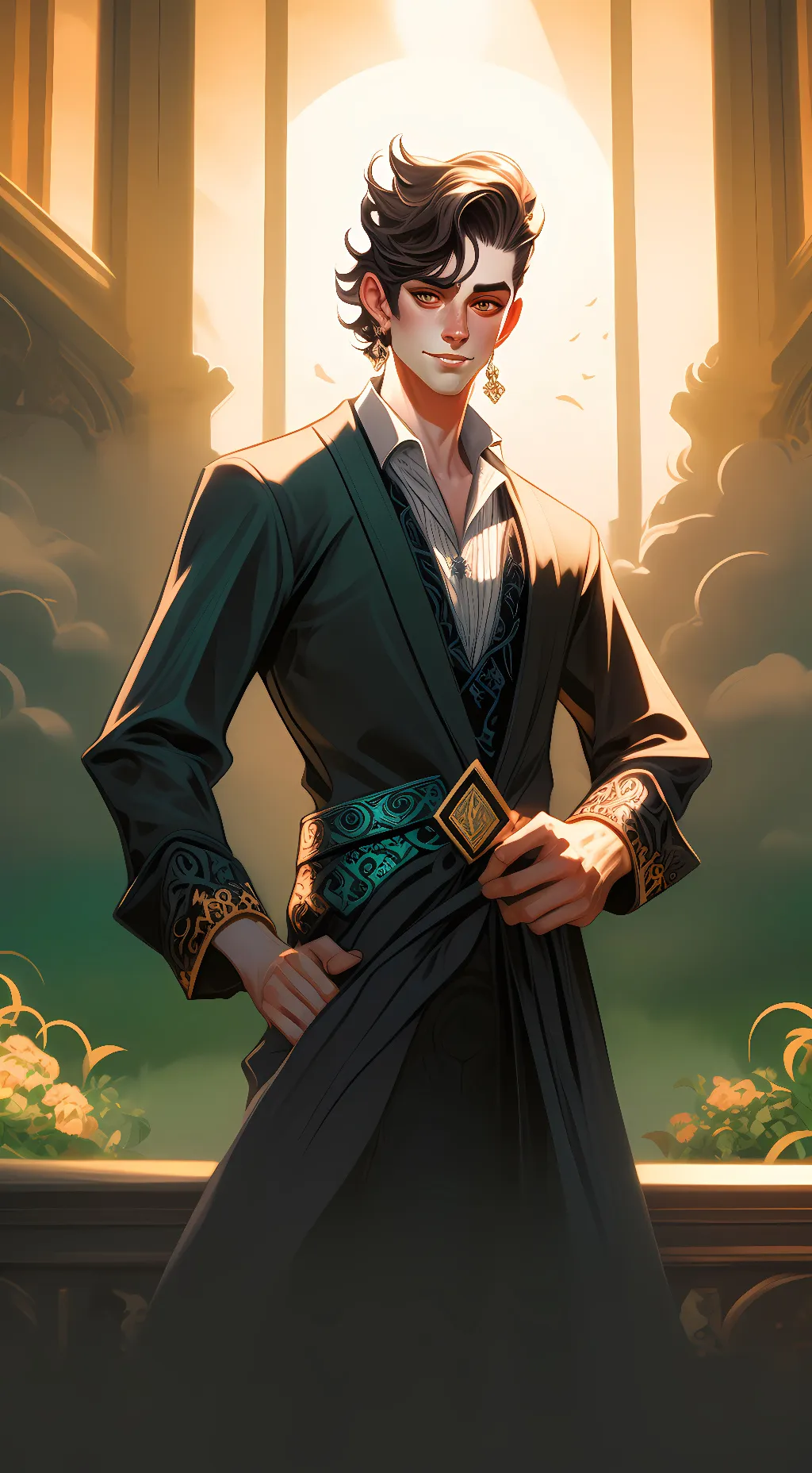 ai character: Jackson  background