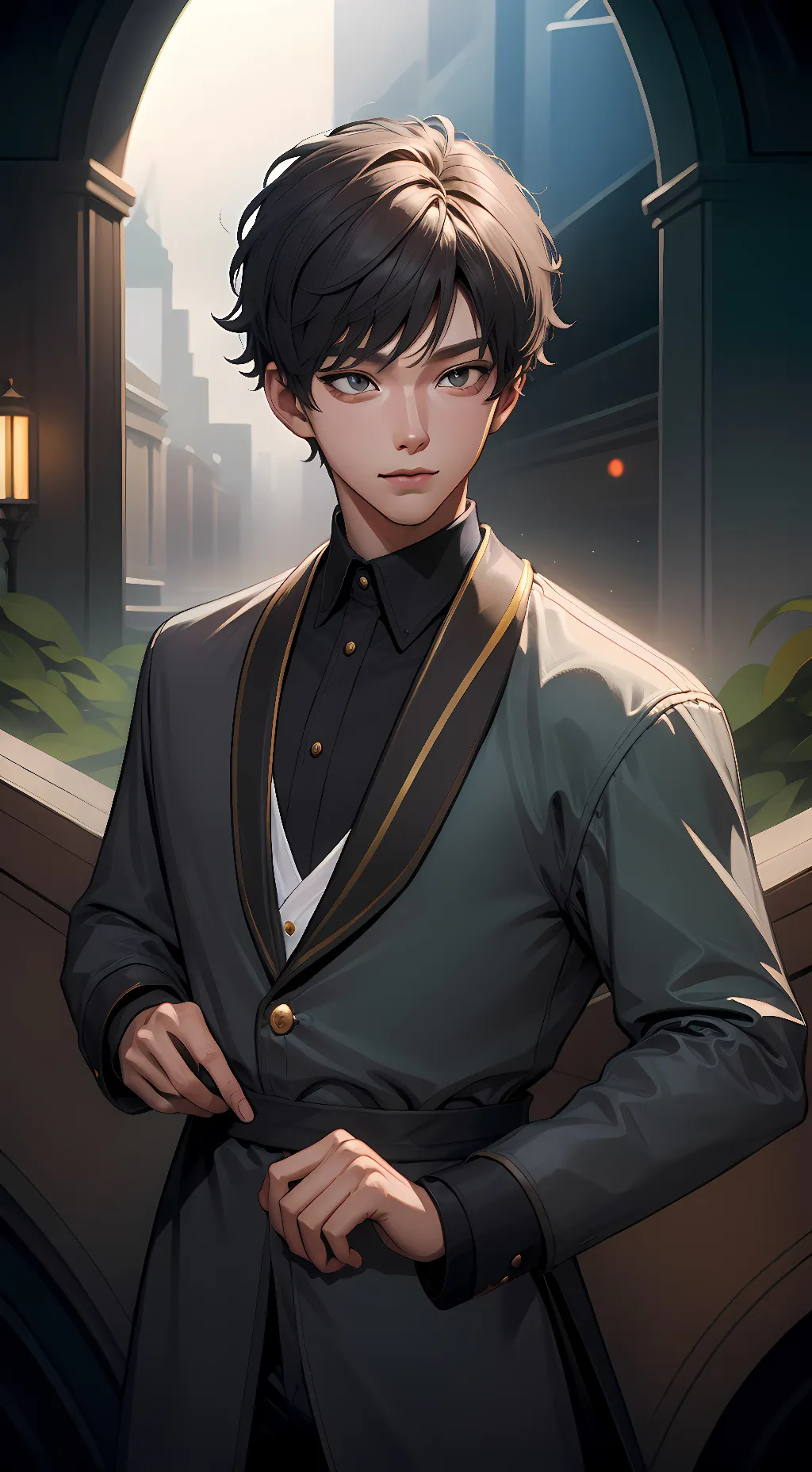 ai character: Tom  background